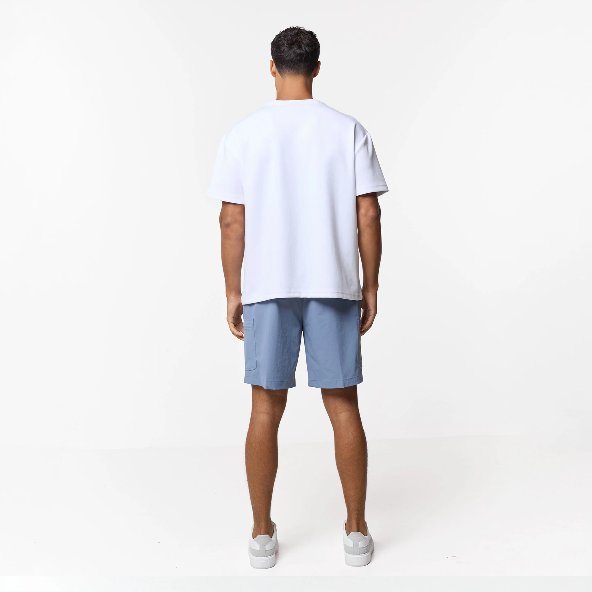 Premium Tech Cargo Short | Steel Blue - Image 9