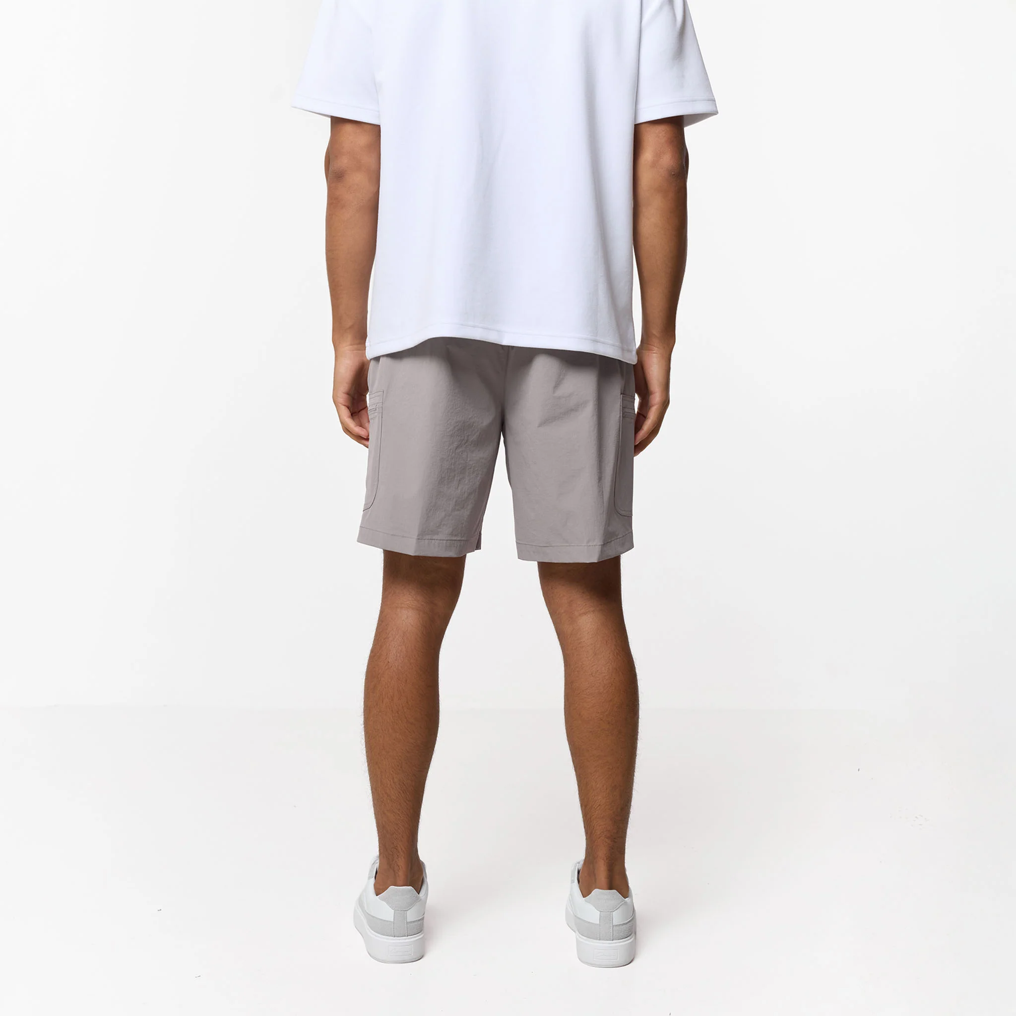 Premium Tech Cargo Short | Stone - Image 10