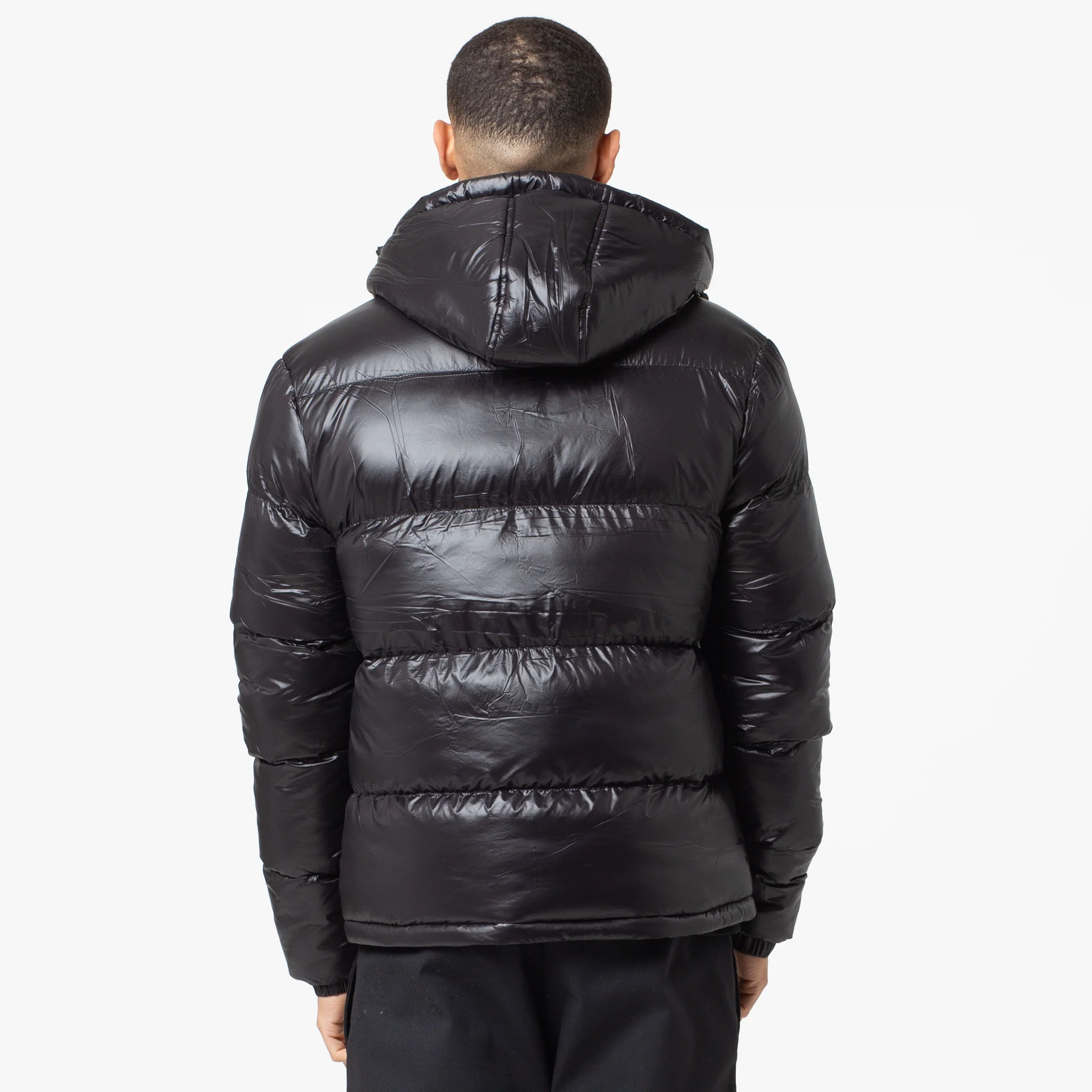 Racer Logo Puffer | Black - Image 4