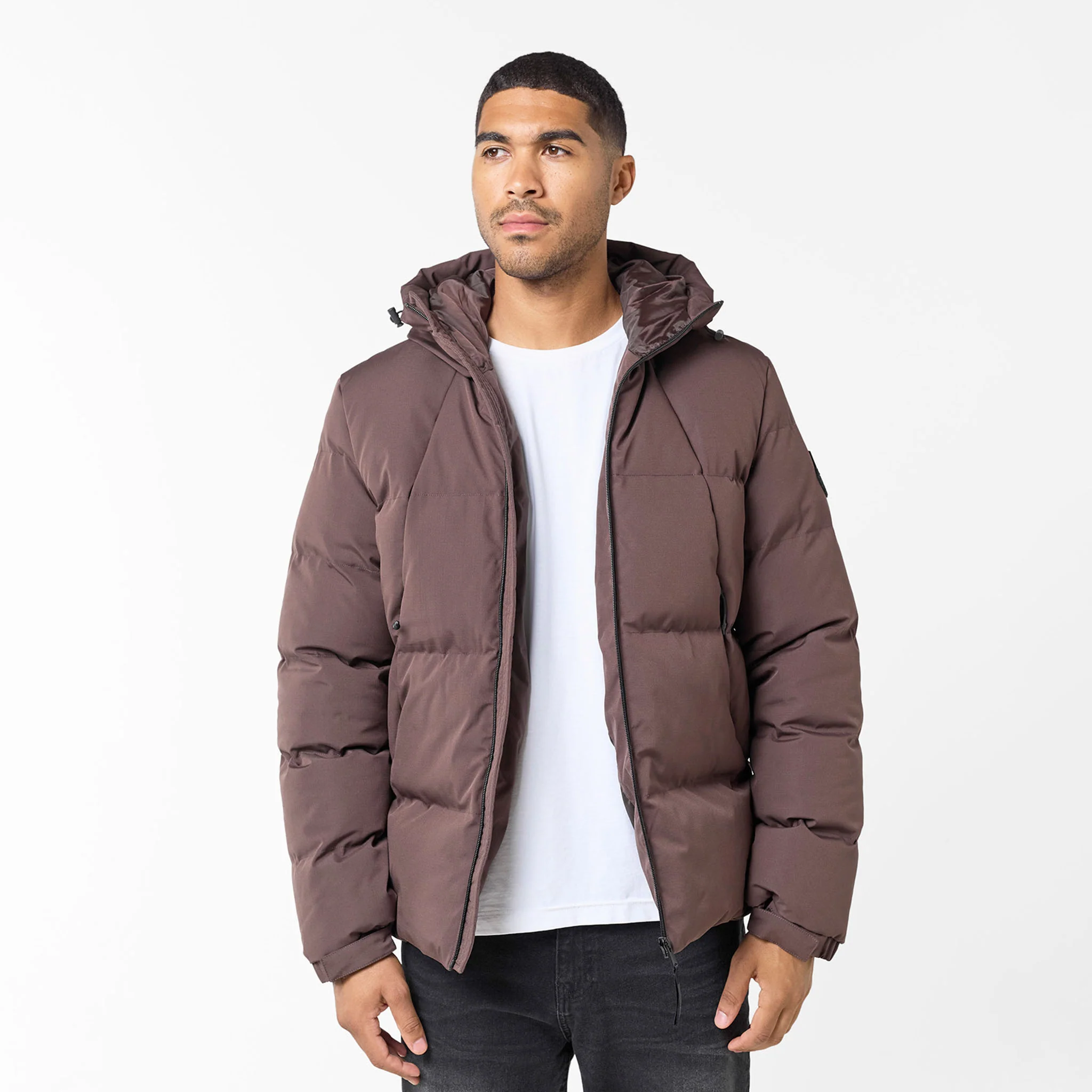 Ripstop Mountain Puffer Jacket | Brown - Image 4