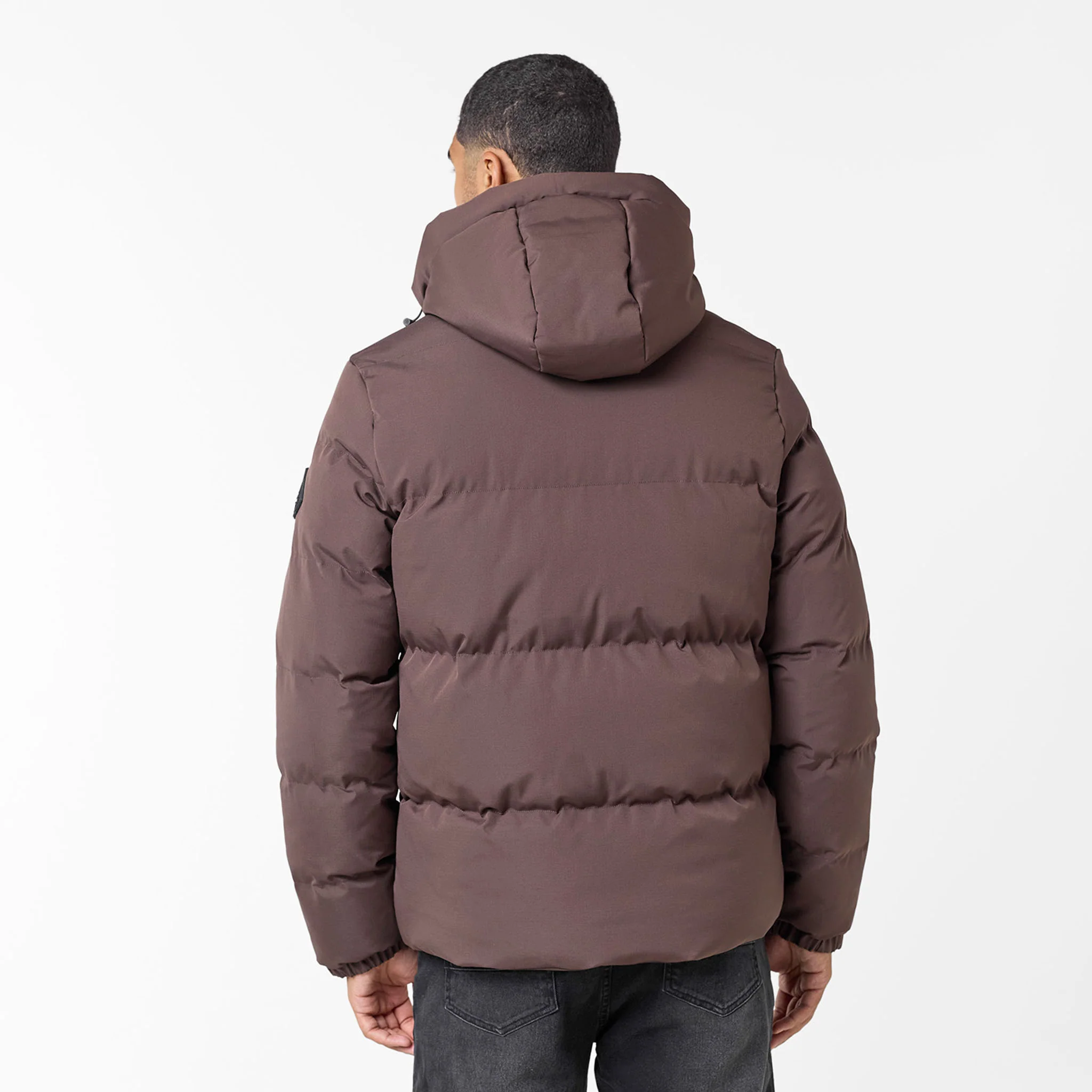 Ripstop Mountain Puffer Jacket | Brown - Image 9