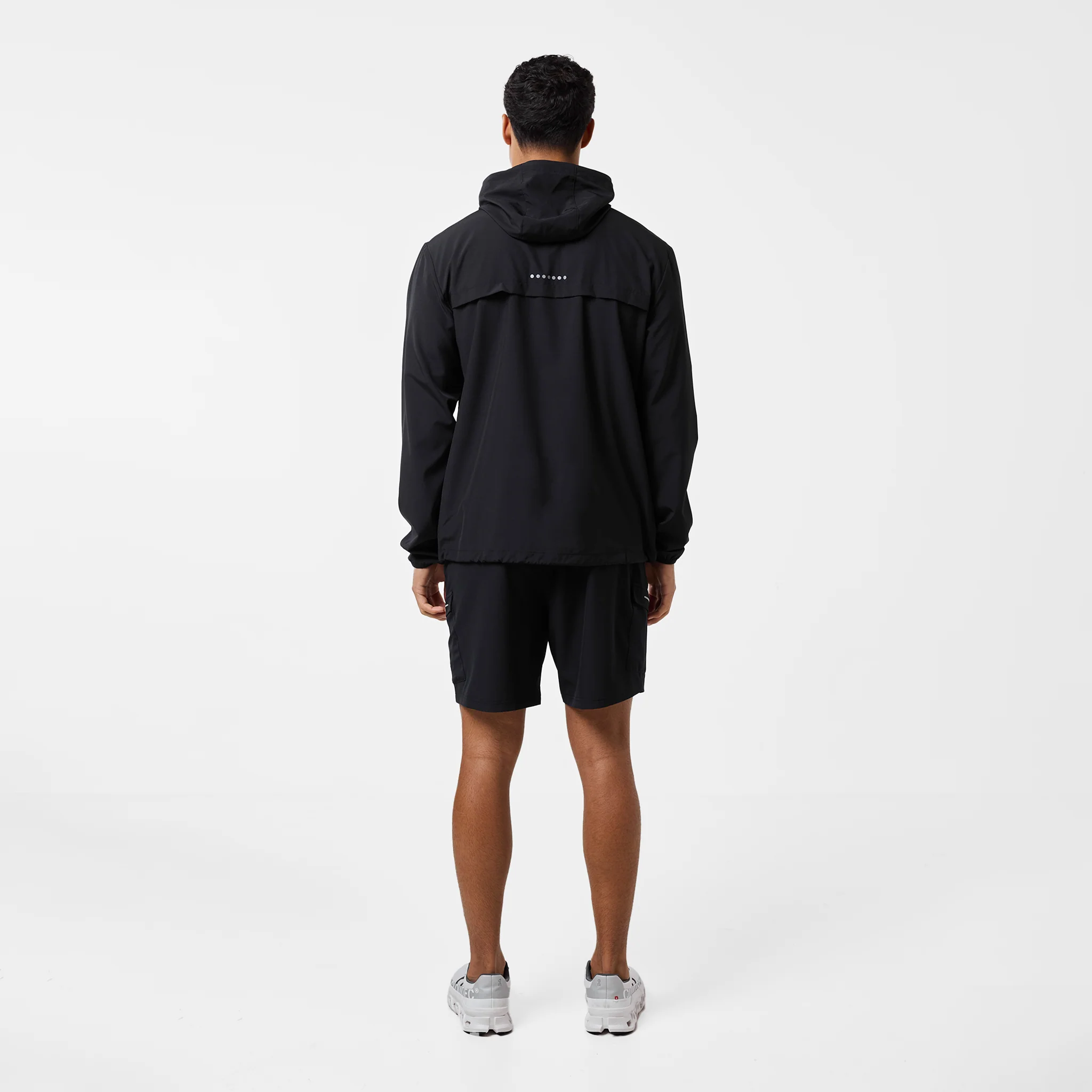 Reflective Core Windbreaker | Black - Image 5