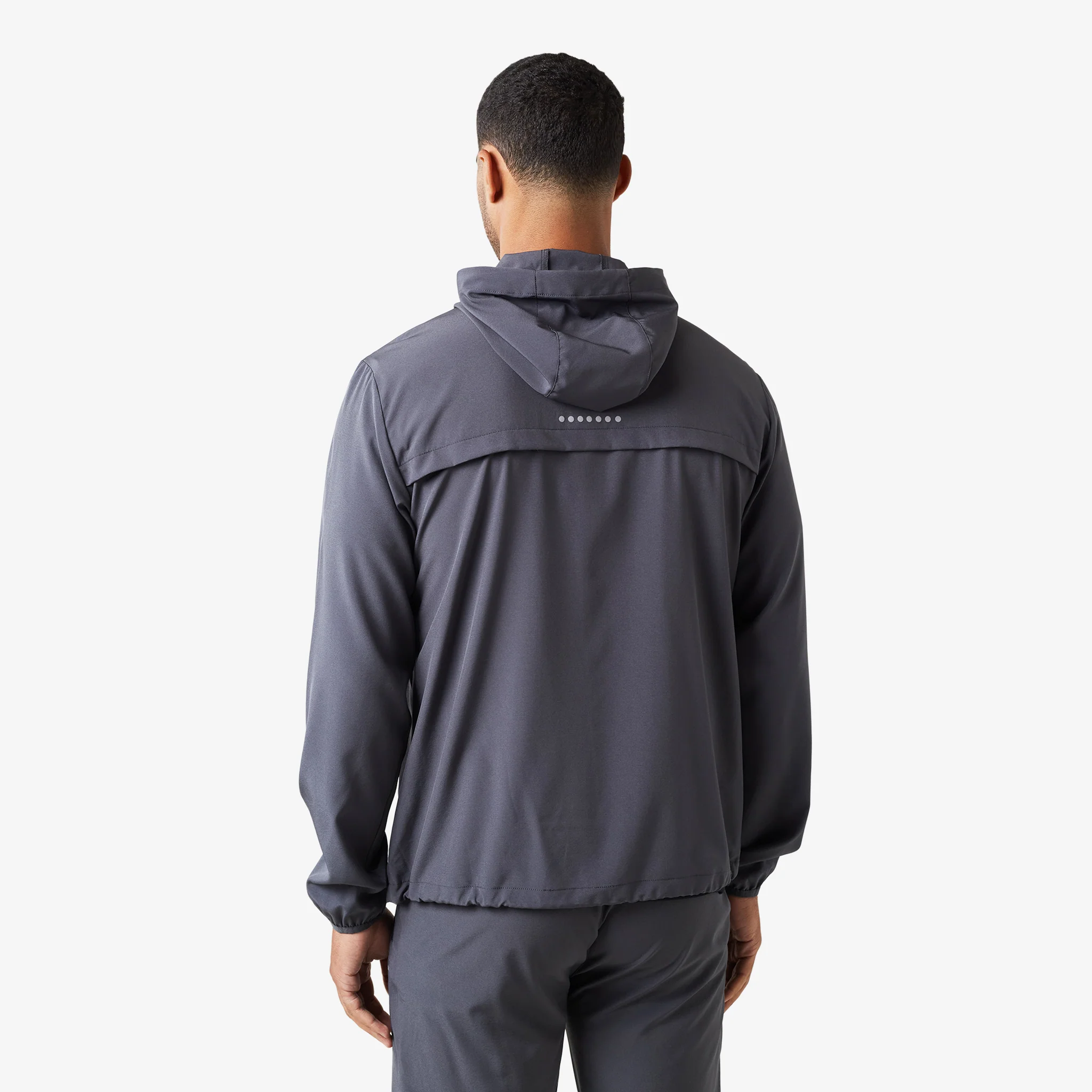 Reflective Core Windbreaker | Charcoal - Image 4
