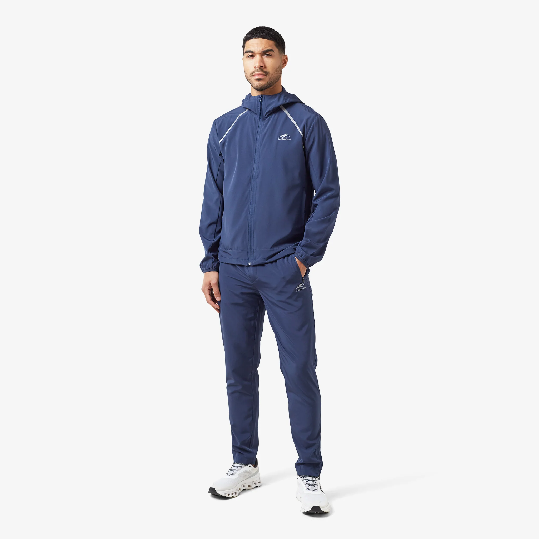 Reflective Core Windbreaker | Navy - Image 2