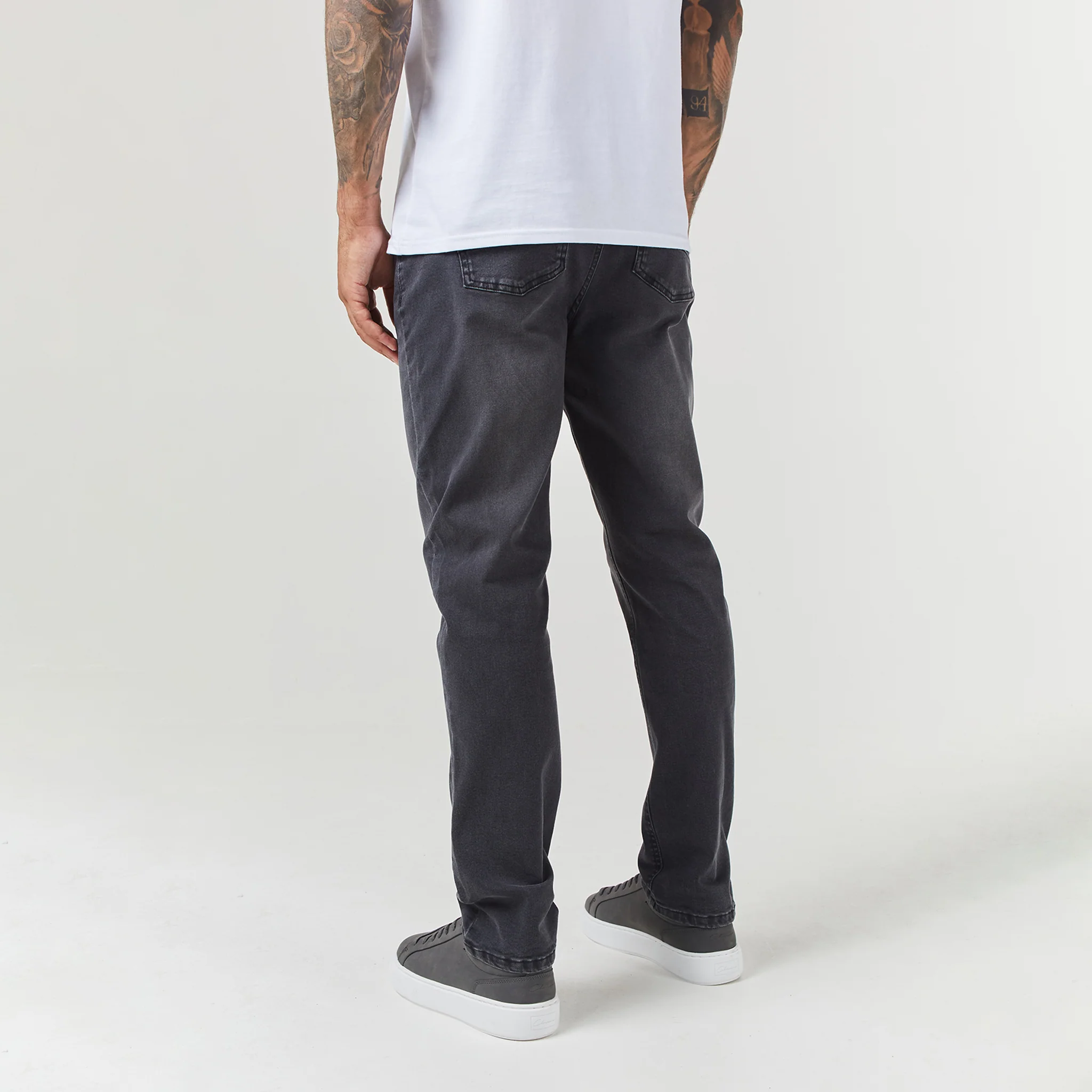 Regular Fit Denim Jean | Grey Wash - Image 6