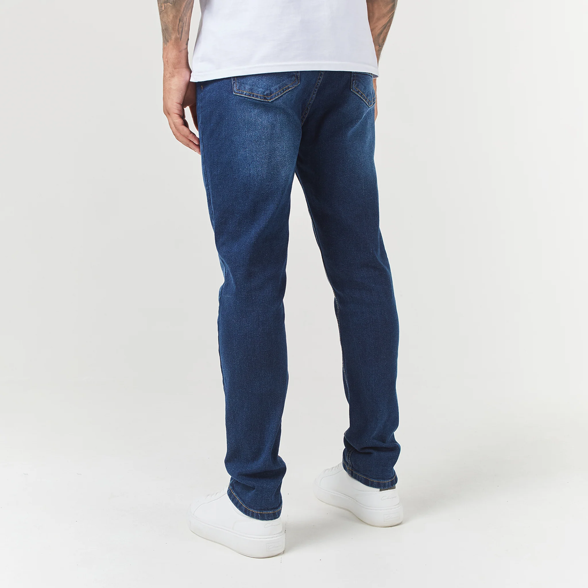 Regular Fit Denim Jean | Sand Blue Wash - Image 3