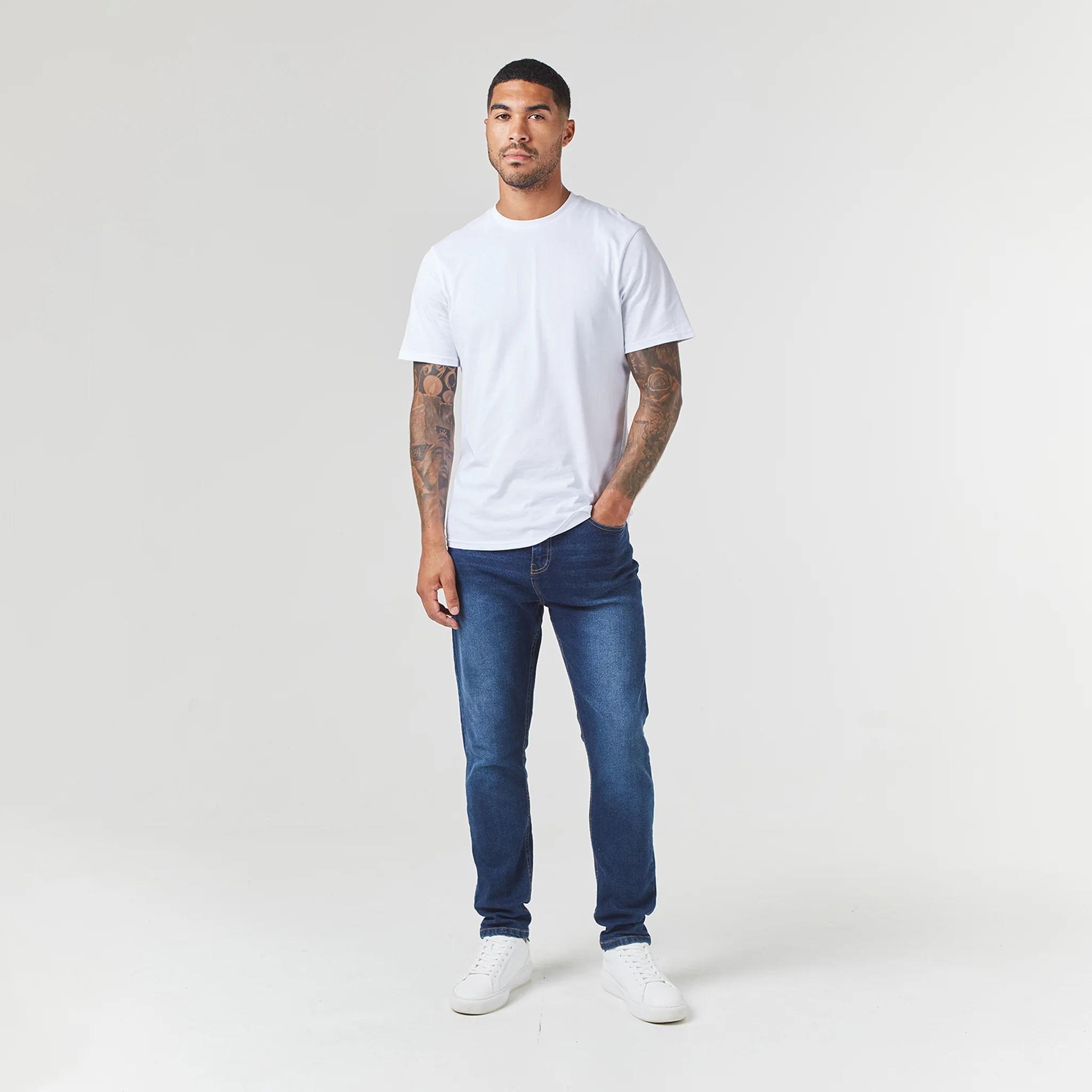 Regular Fit Denim Jean | Sand Blue Wash - Image 8