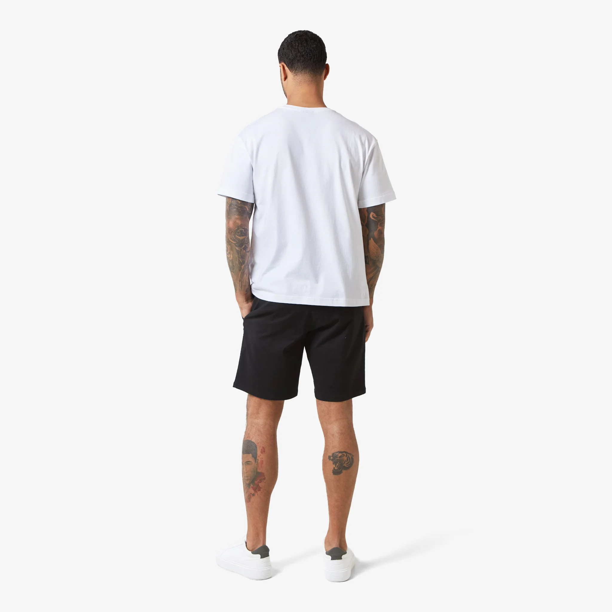 Relaxed Chino Short | Black - Image 5