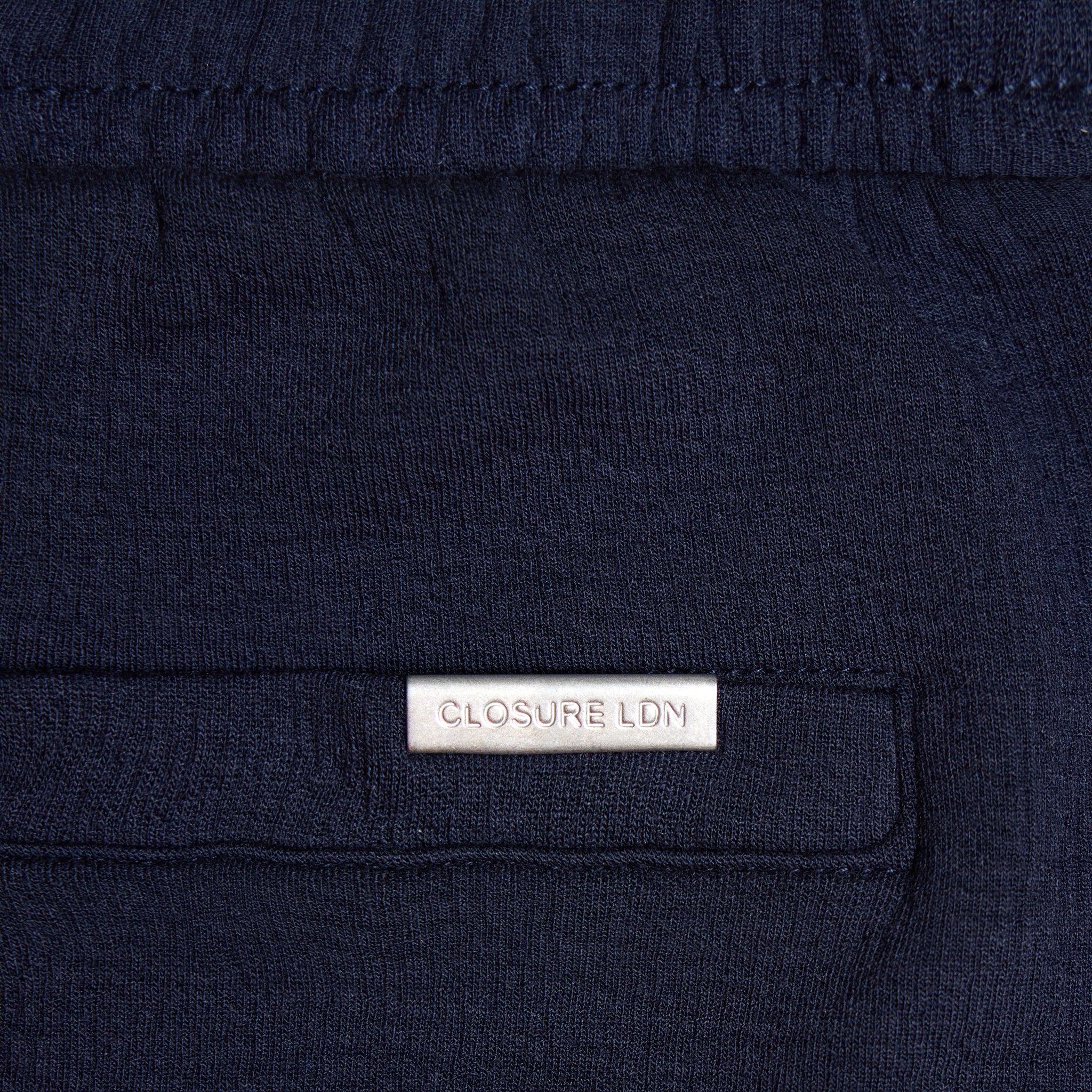 Relaxed Crinkle Twinset | Navy - Image 7