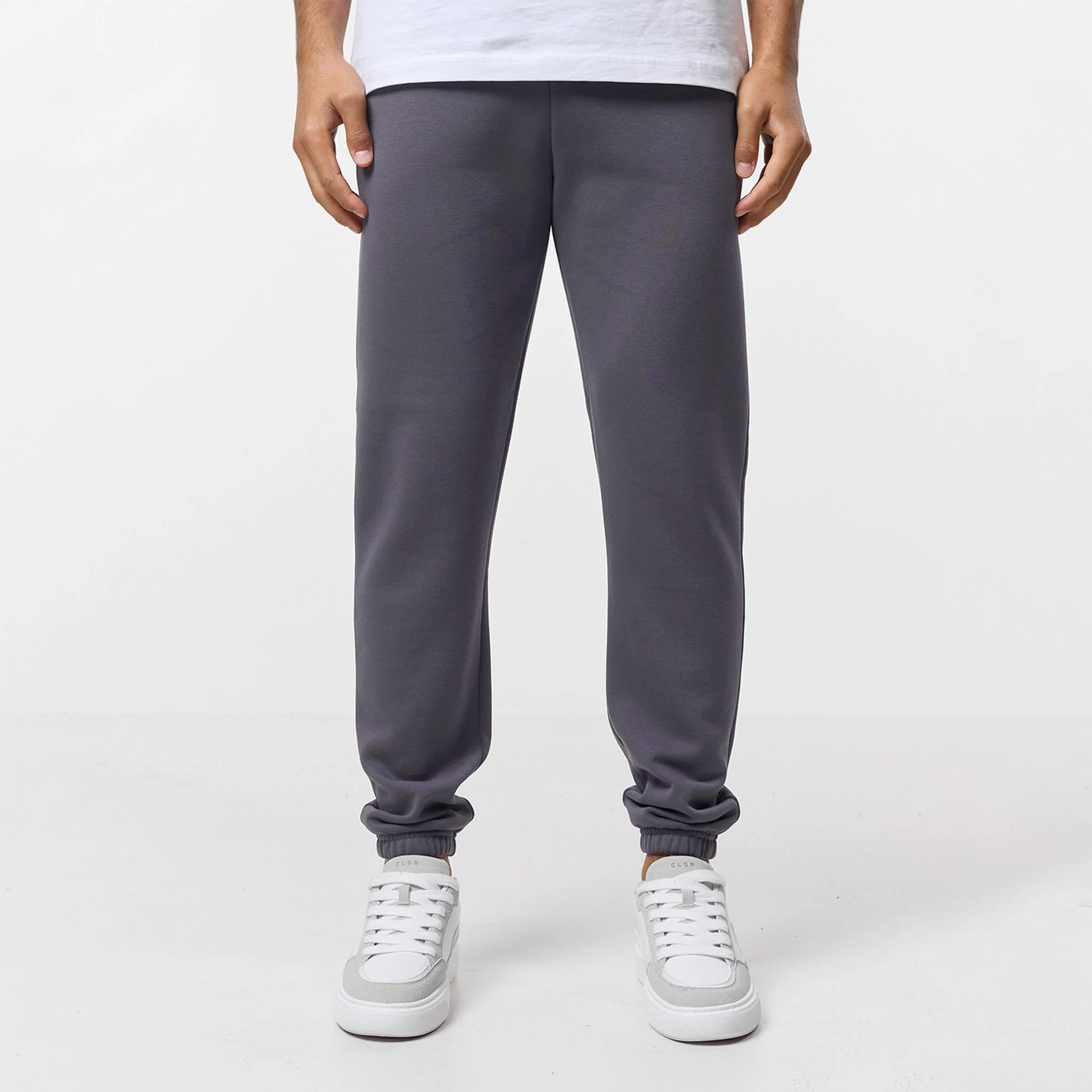 Relaxed Fit Cuffed Jogger | Iron Grey - Image 4