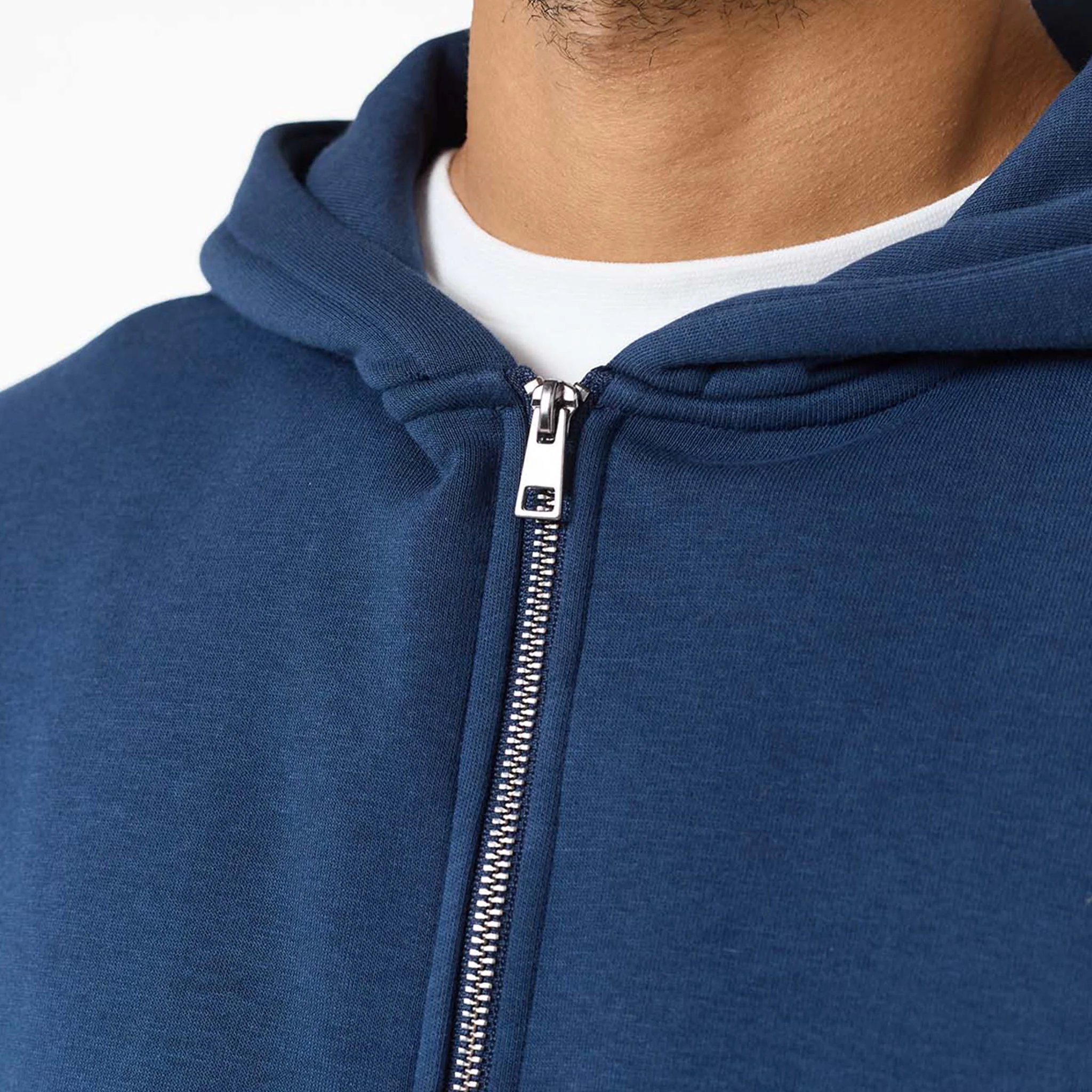 Relaxed Fit FZ Open Hem Tracksuit | Midnight - Image 3