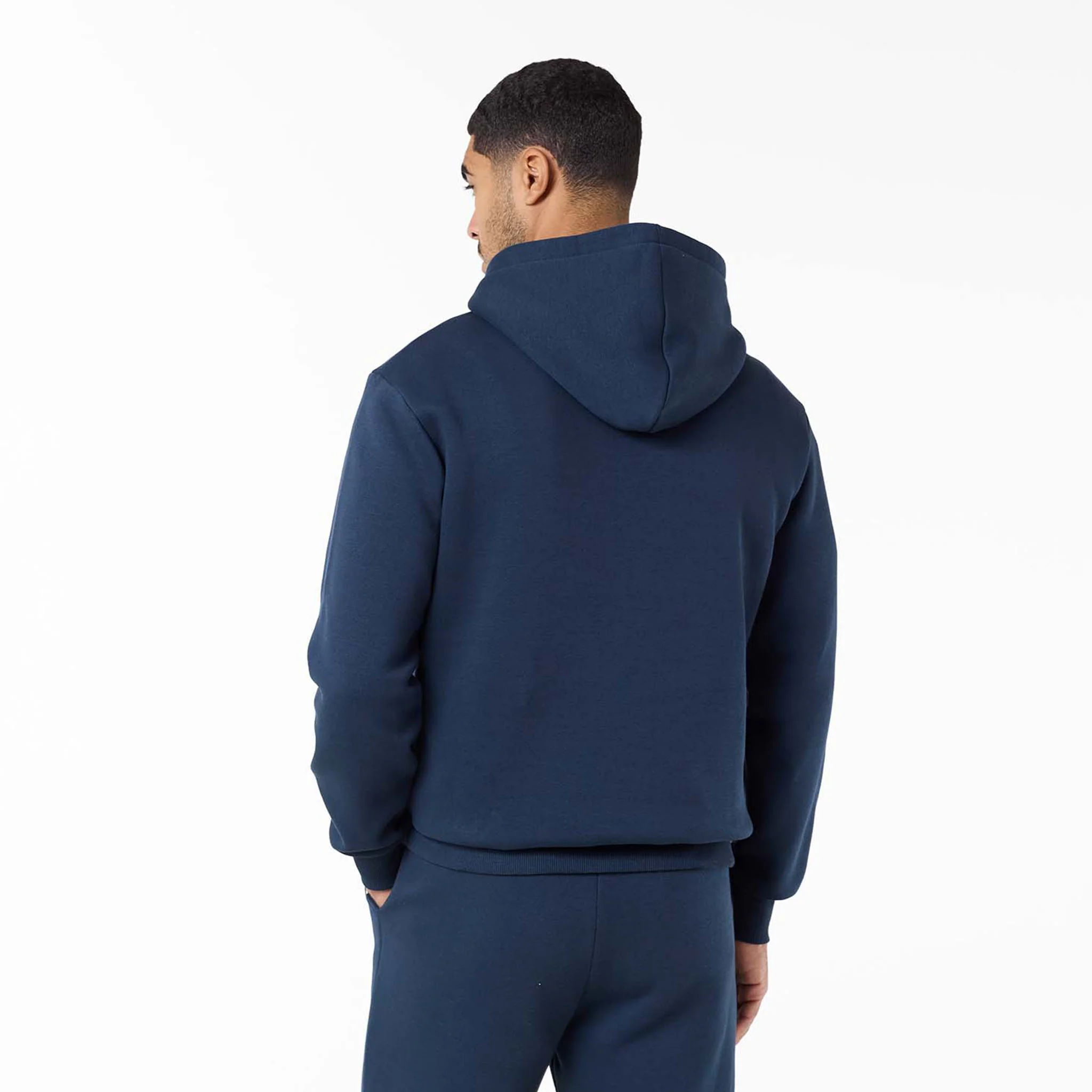 Relaxed Fit FZ Open Hem Tracksuit | Navy - Image 10