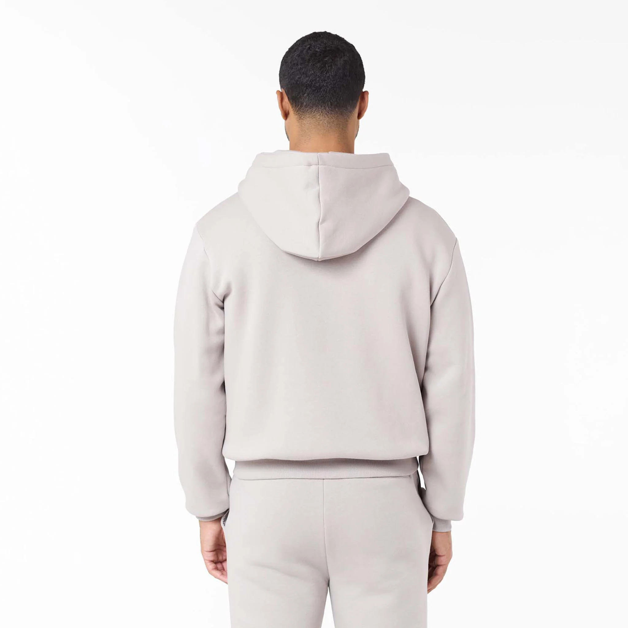 Relaxed Fit FZ Open Hem Tracksuit | Stone - Image 8