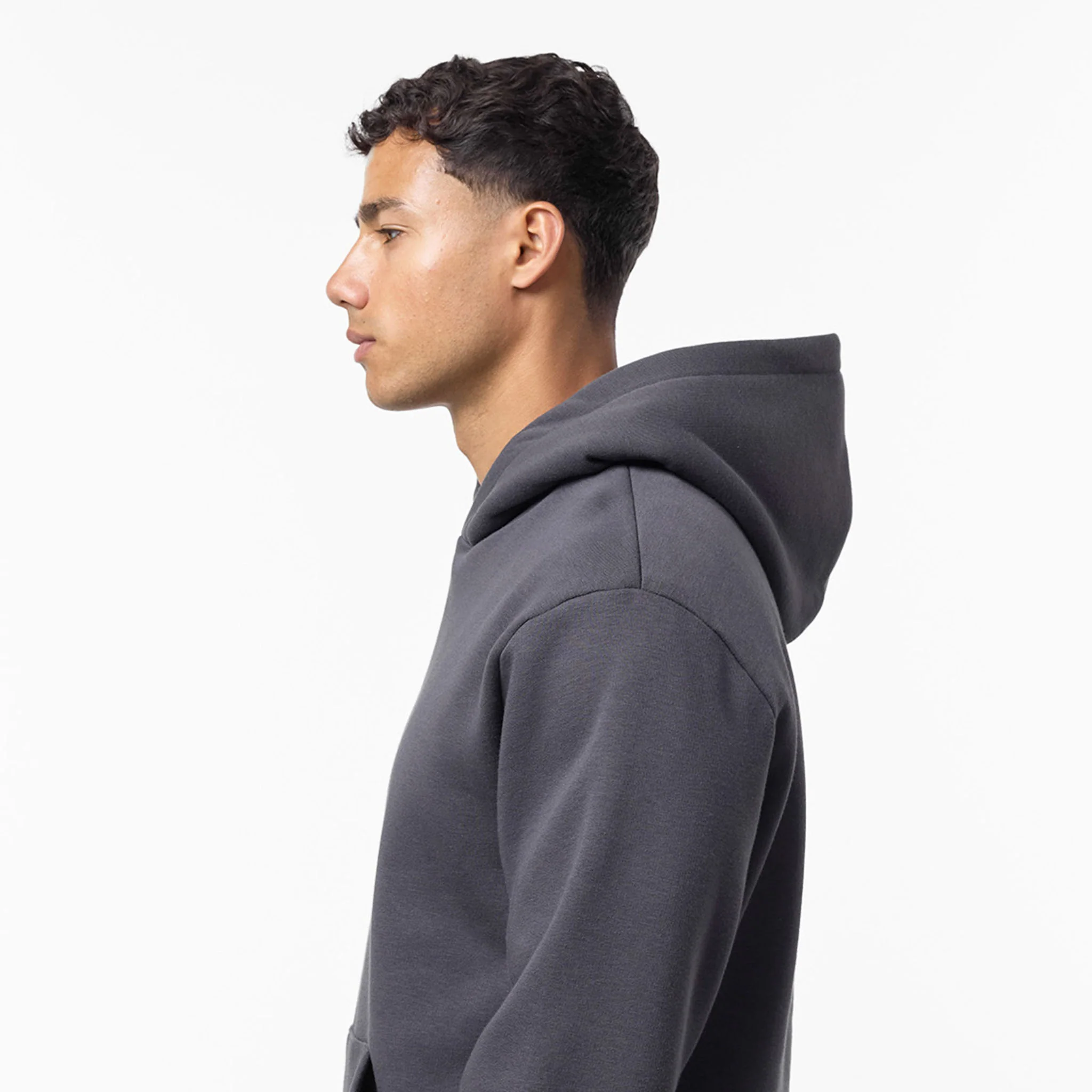 Relaxed Fit Hoodie | Dark Grey - Image 5