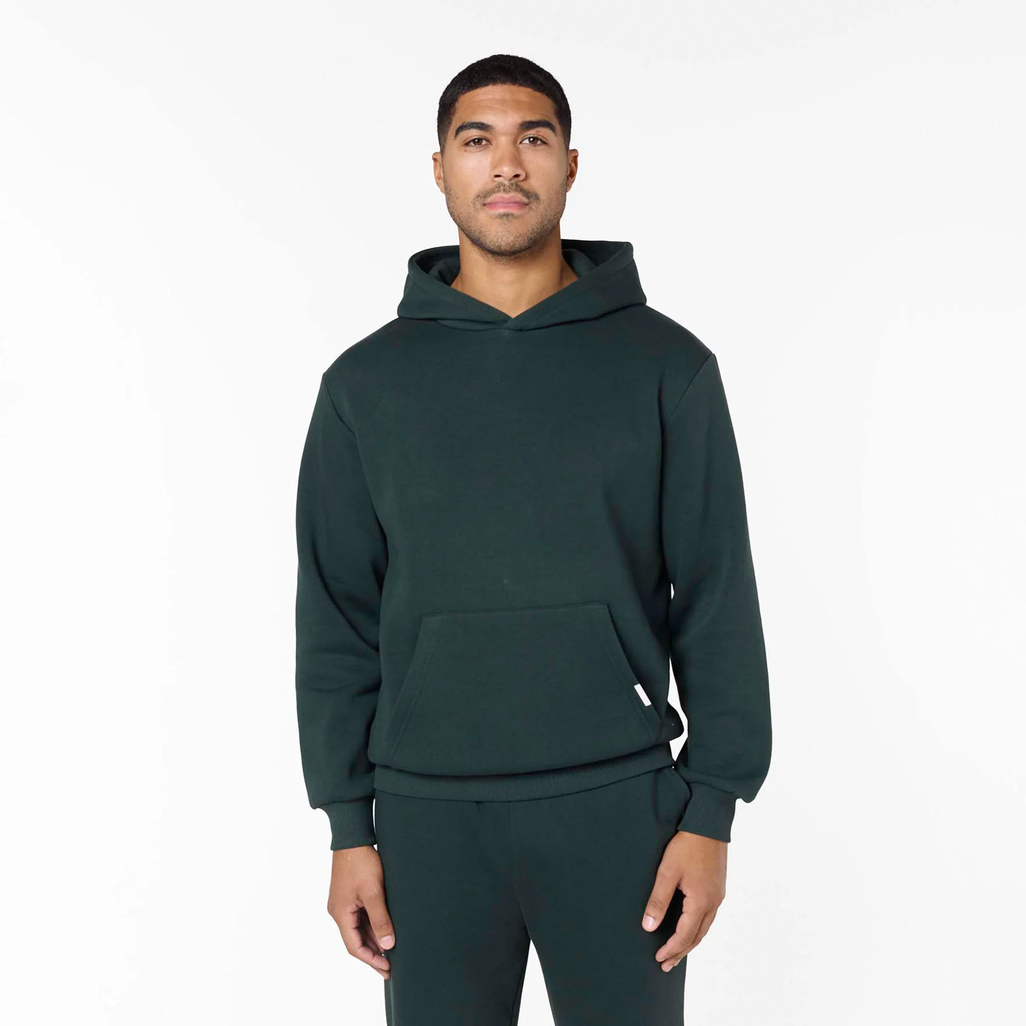Relaxed Fit Hoodie | Forest Green