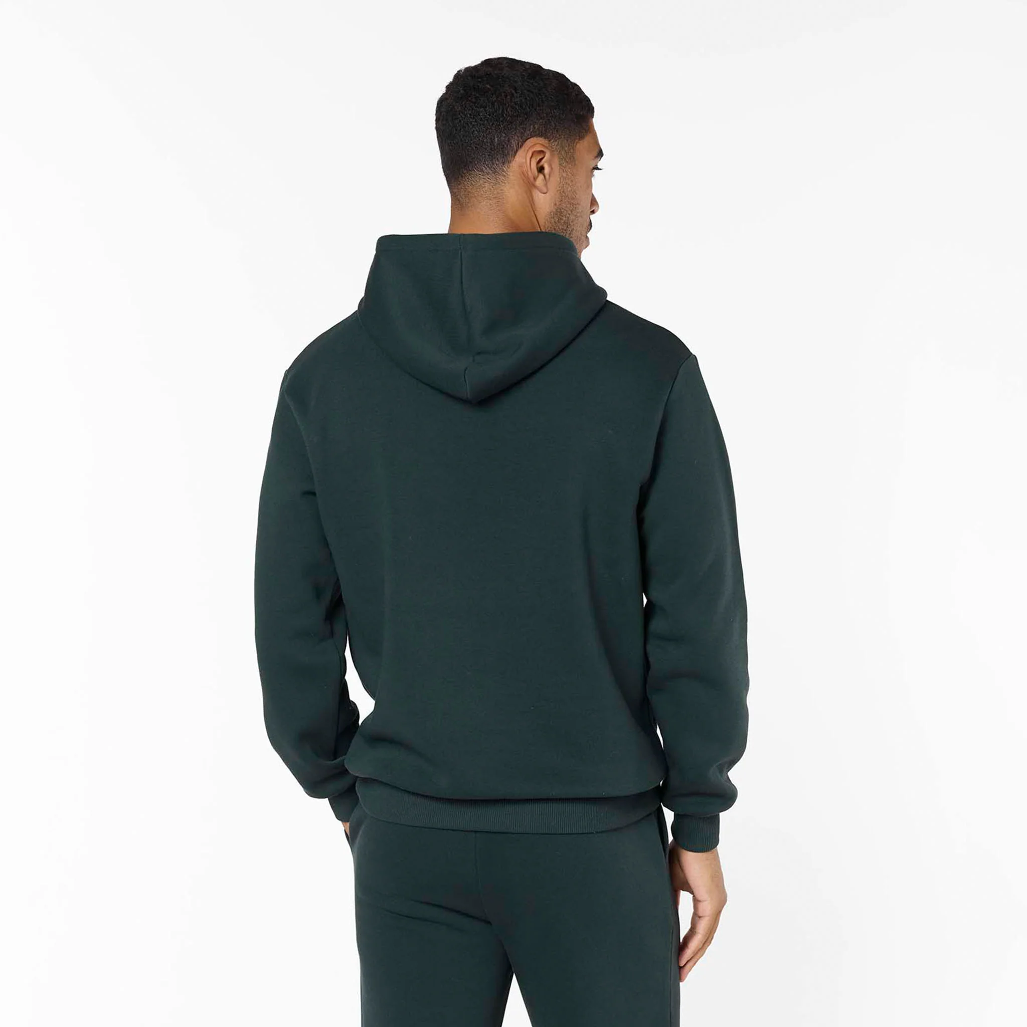 Relaxed Fit Hoodie | Forest Green - Image 4