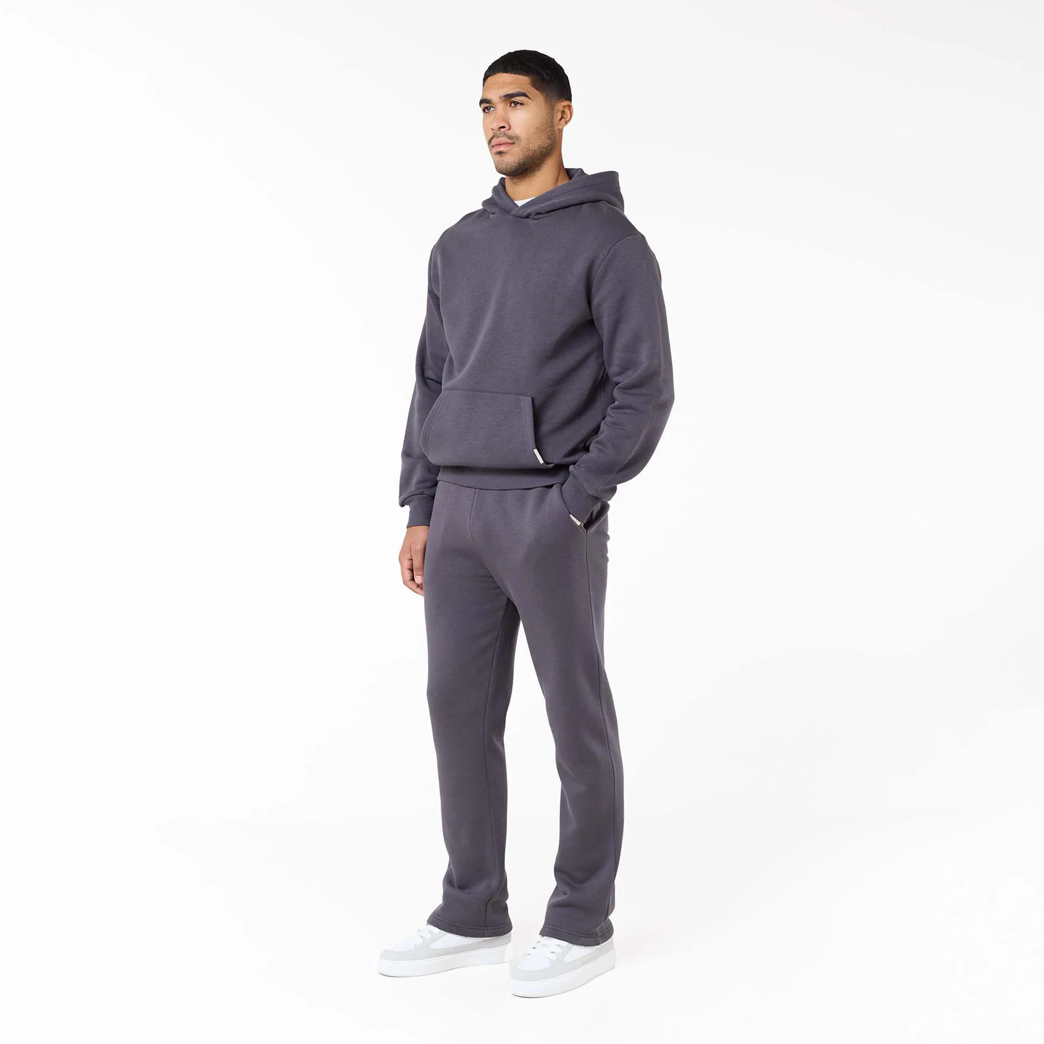 Relaxed Fit Hoodie | Iron Grey - Image 2