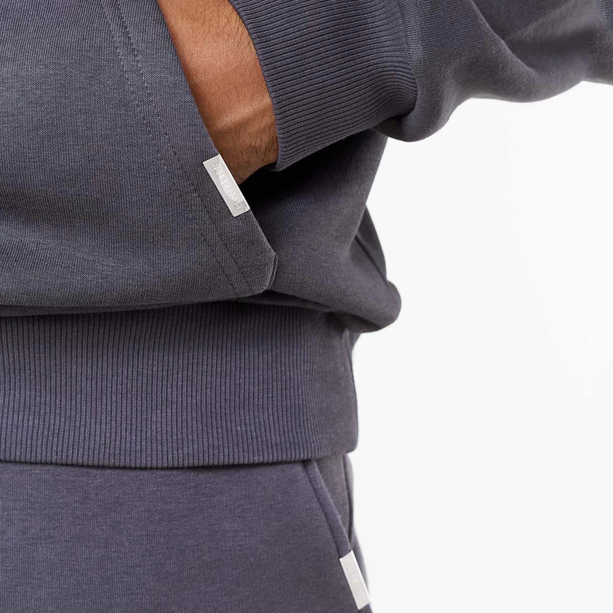 Relaxed Fit Hoodie | Iron Grey - Image 3