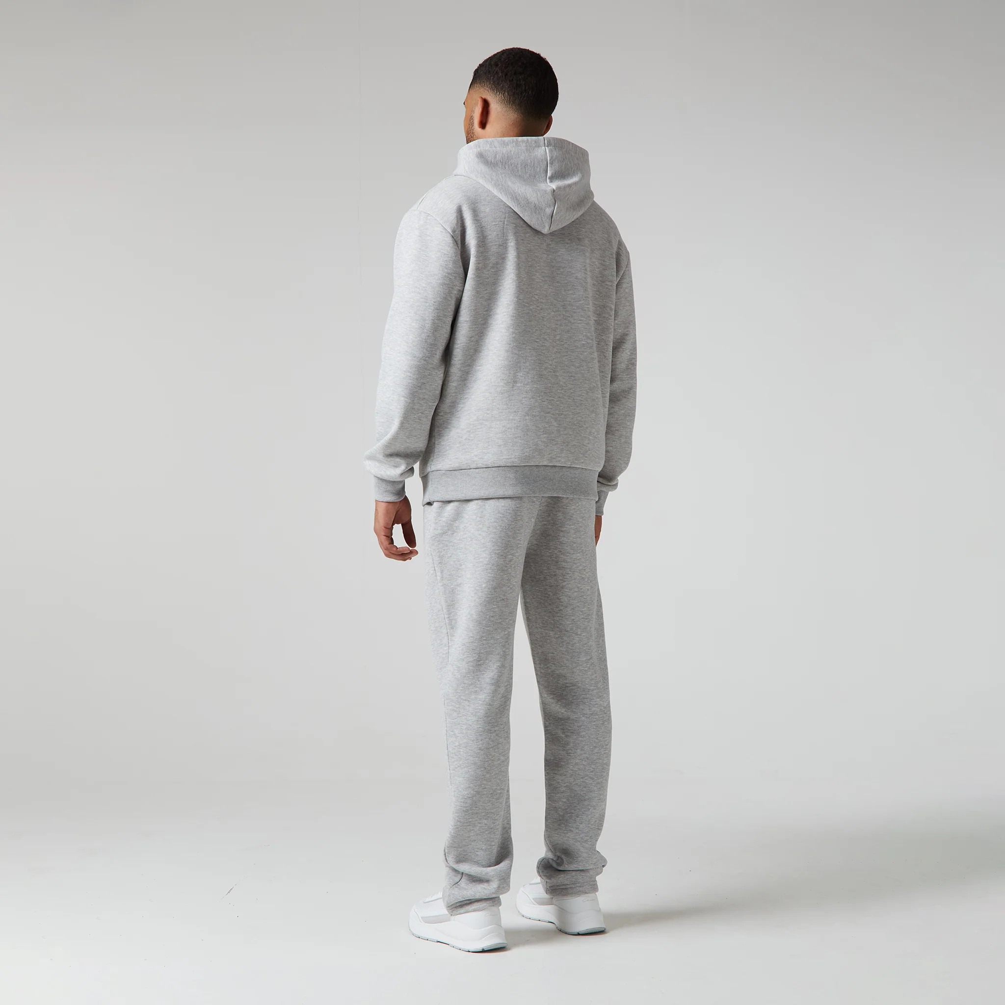 Relaxed Fit Hoodie | Grey Marl - Image 7