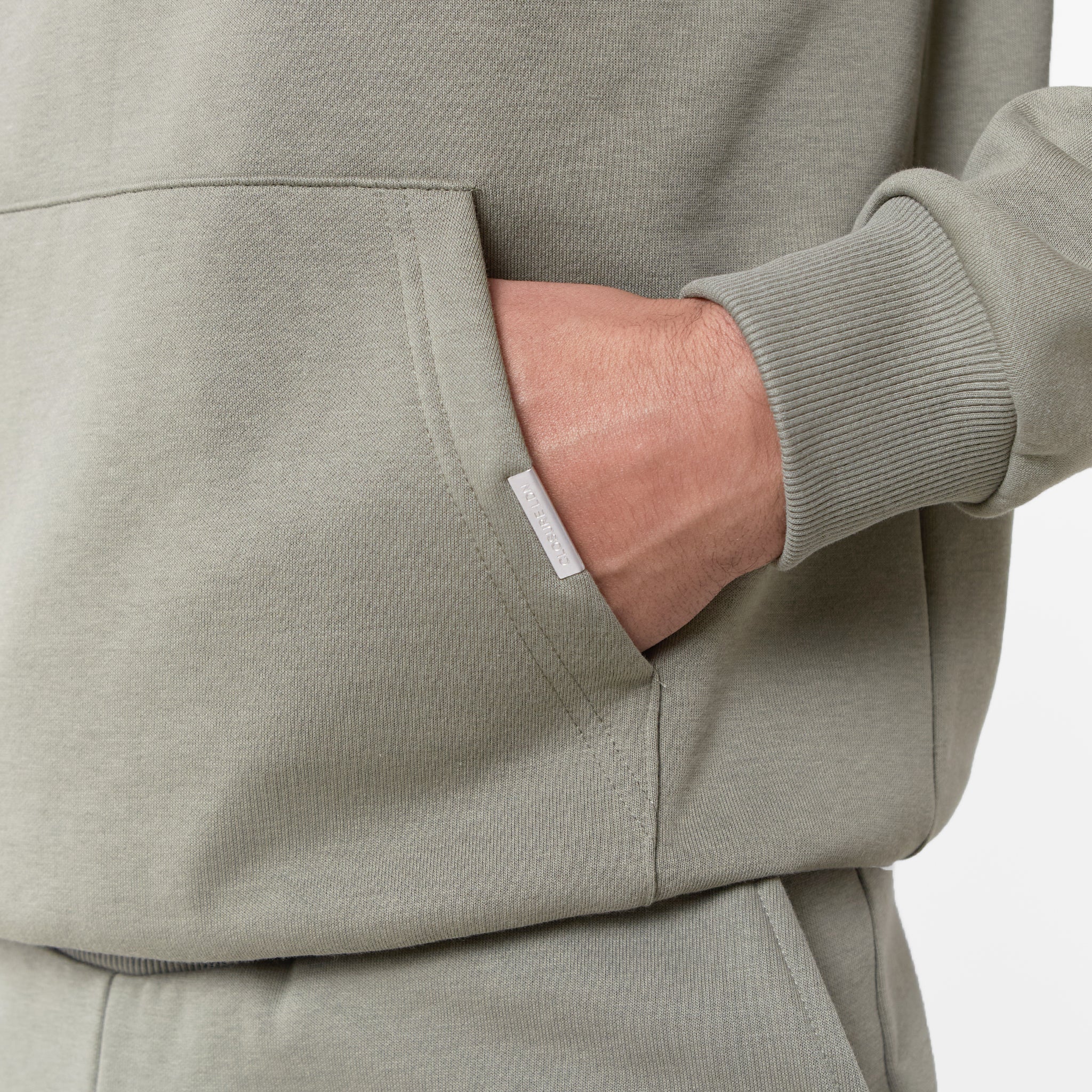 Relaxed Fit Hoodie | Olive - Image 3