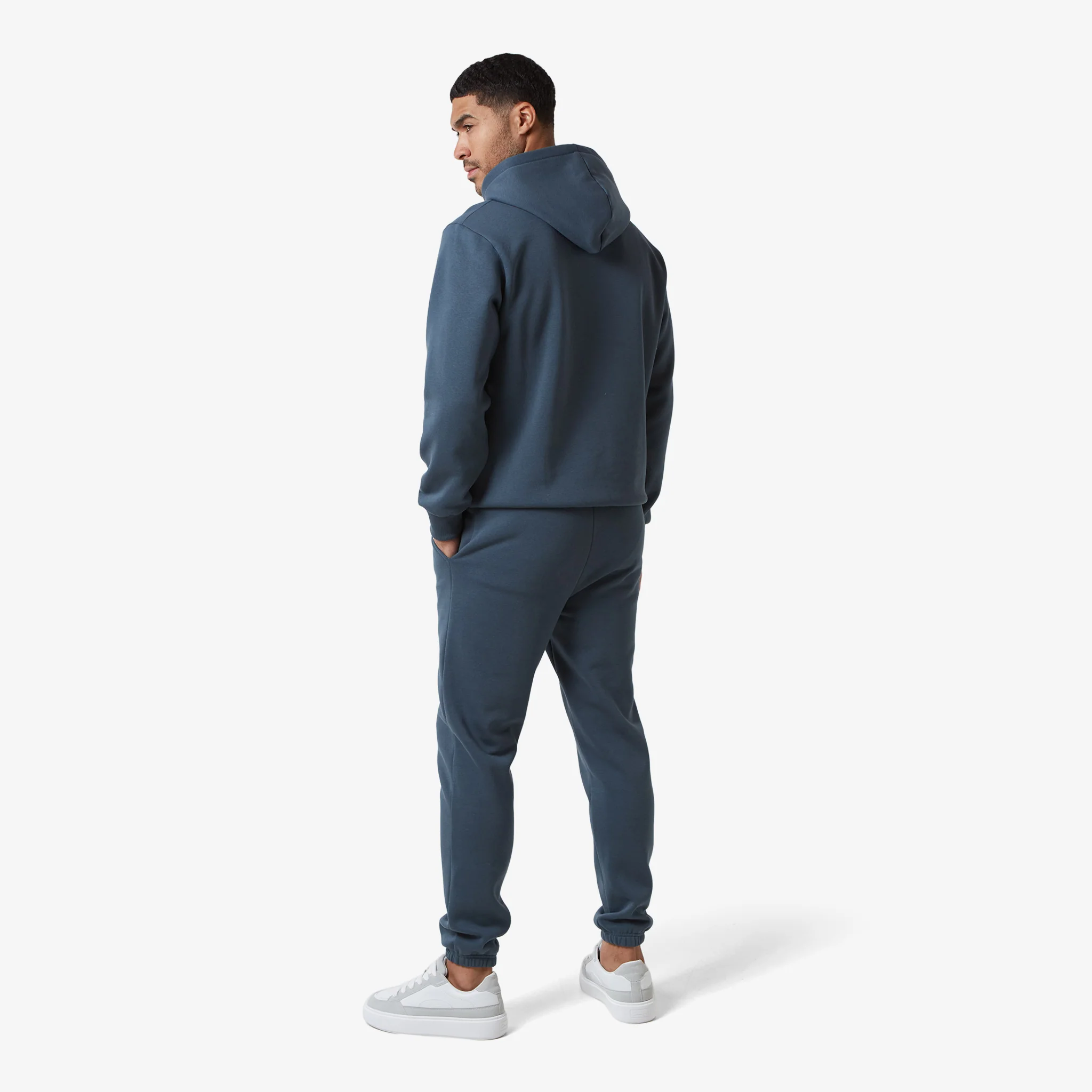 Relaxed Fit Hoodie | Steel Blue - Image 6