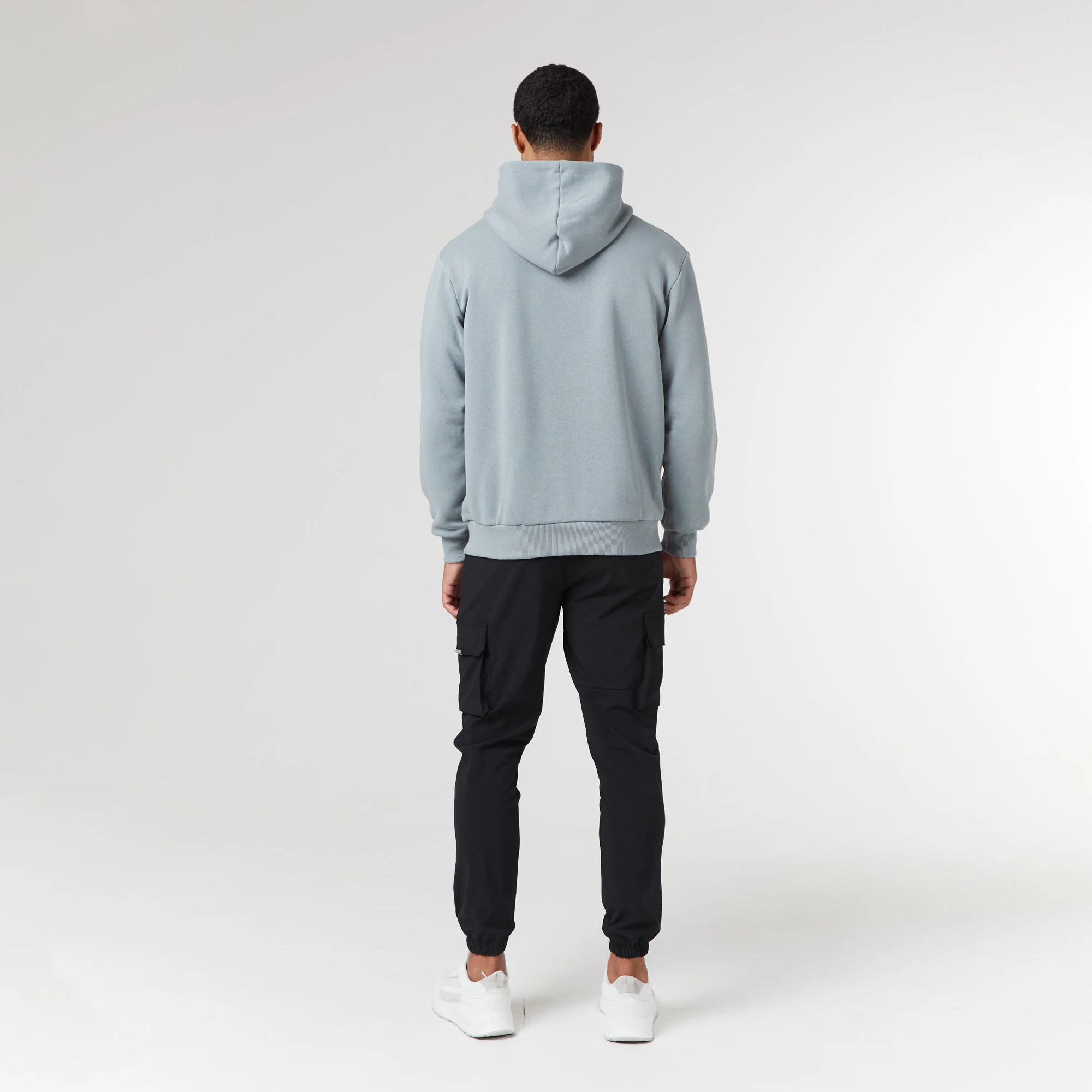 Relaxed Fit Hoodie | Storm Blue - Image 3