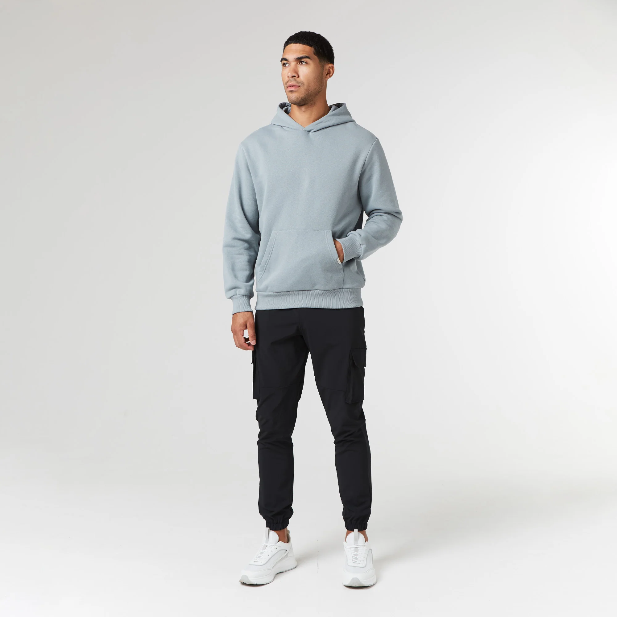 Relaxed Fit Hoodie | Storm Blue - Image 6
