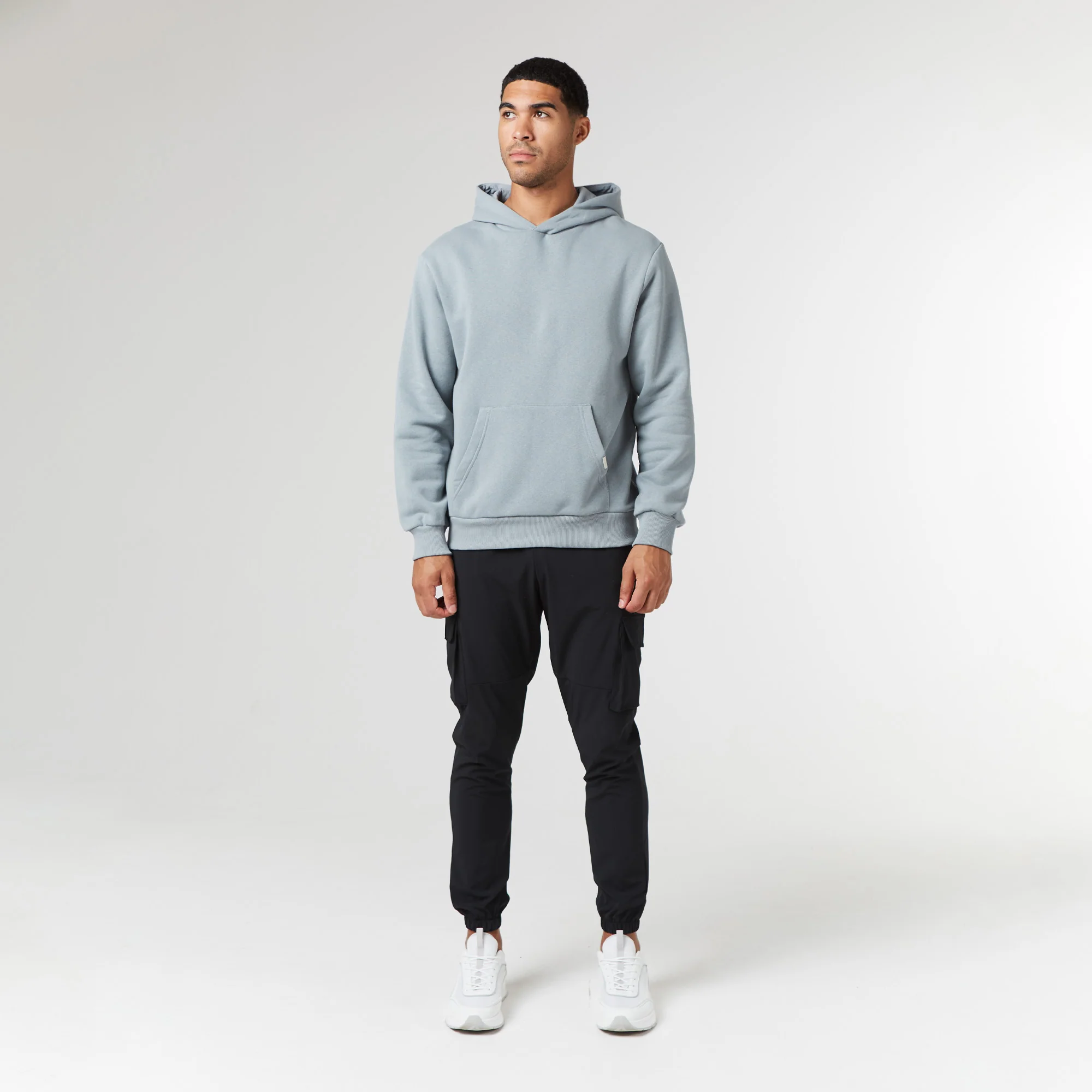 Relaxed Fit Hoodie | Storm Blue - Image 7