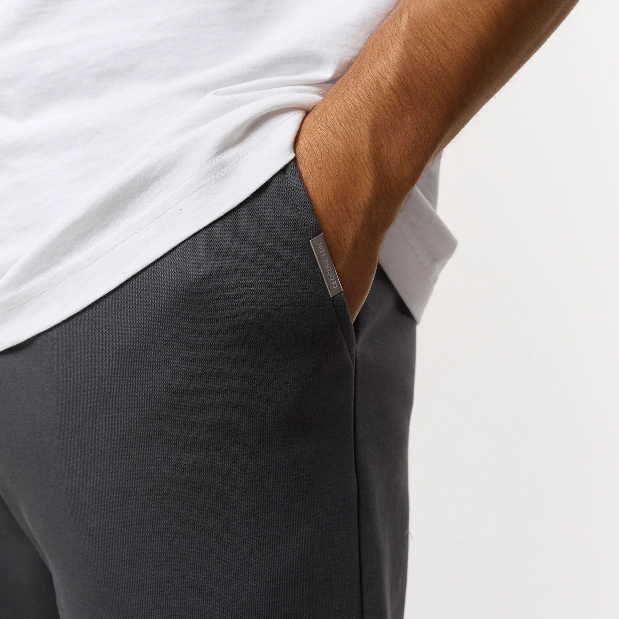 Relaxed Fit Cuffed Jogger | Dark Grey - Image 4