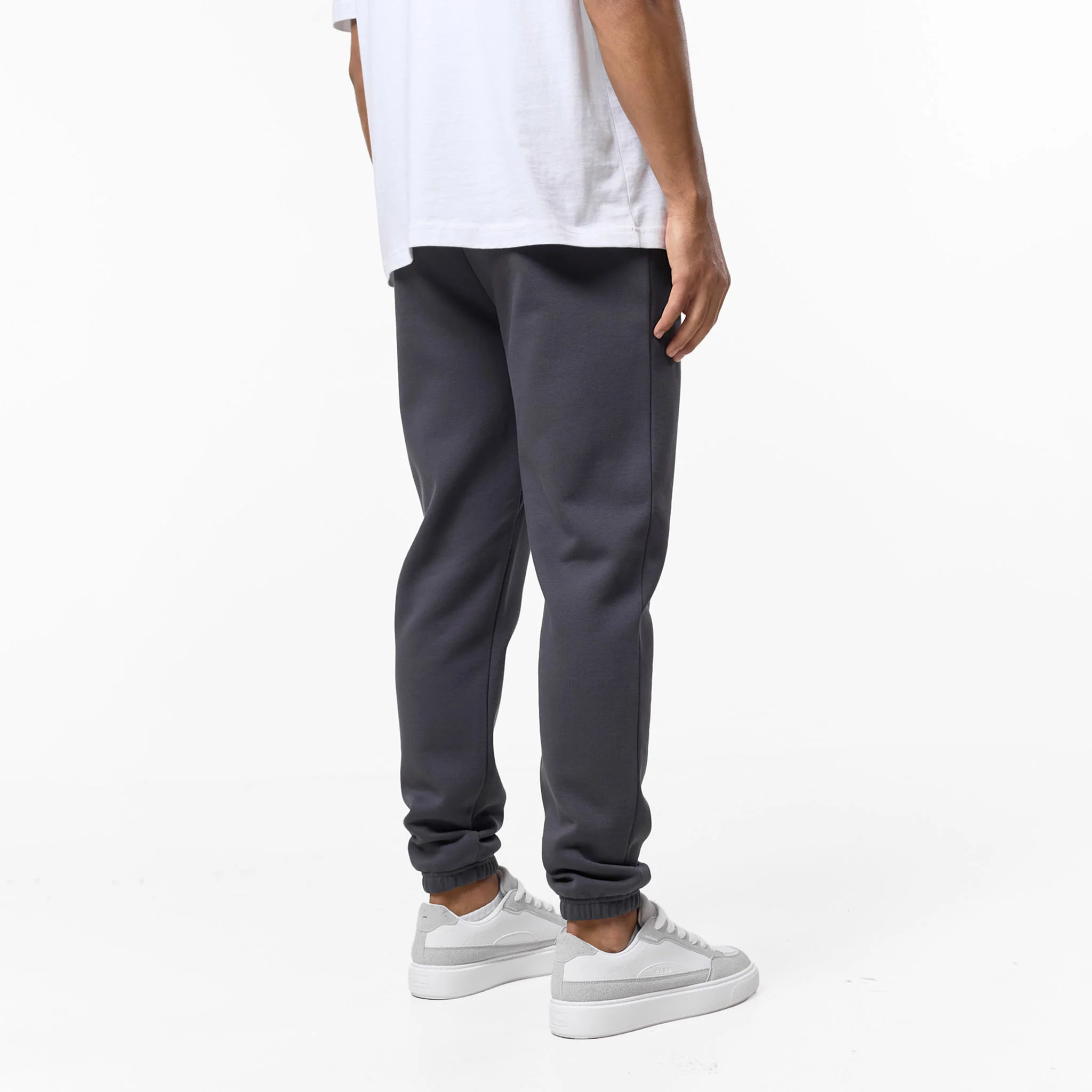 Relaxed Fit Cuffed Jogger | Dark Grey - Image 6