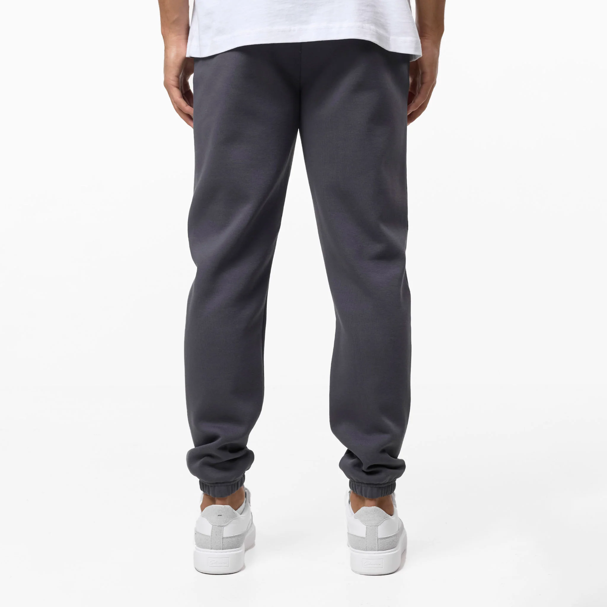 Relaxed Fit Cuffed Jogger | Dark Grey - Image 7
