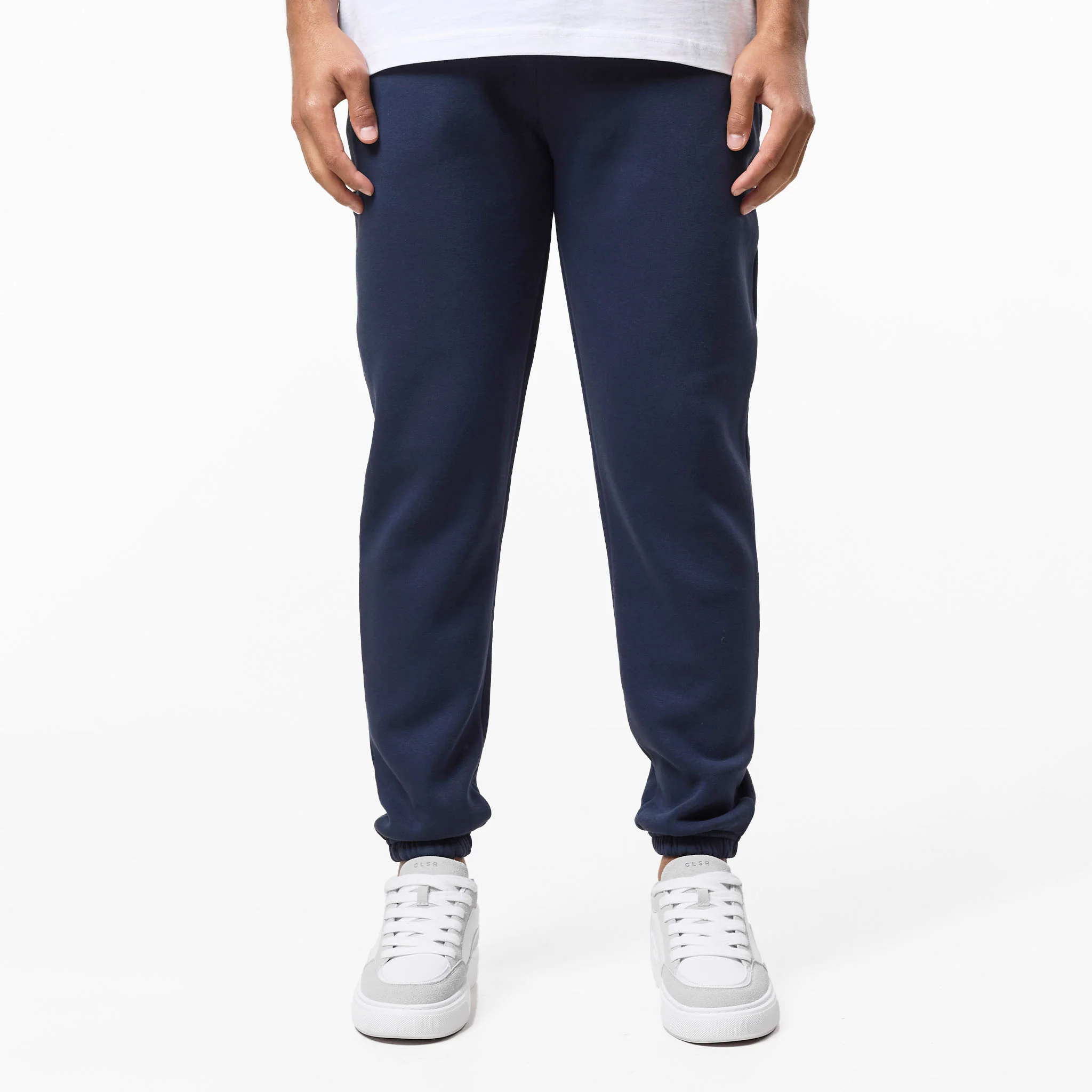 Relaxed Fit Cuffed Jogger | Navy - Image 6