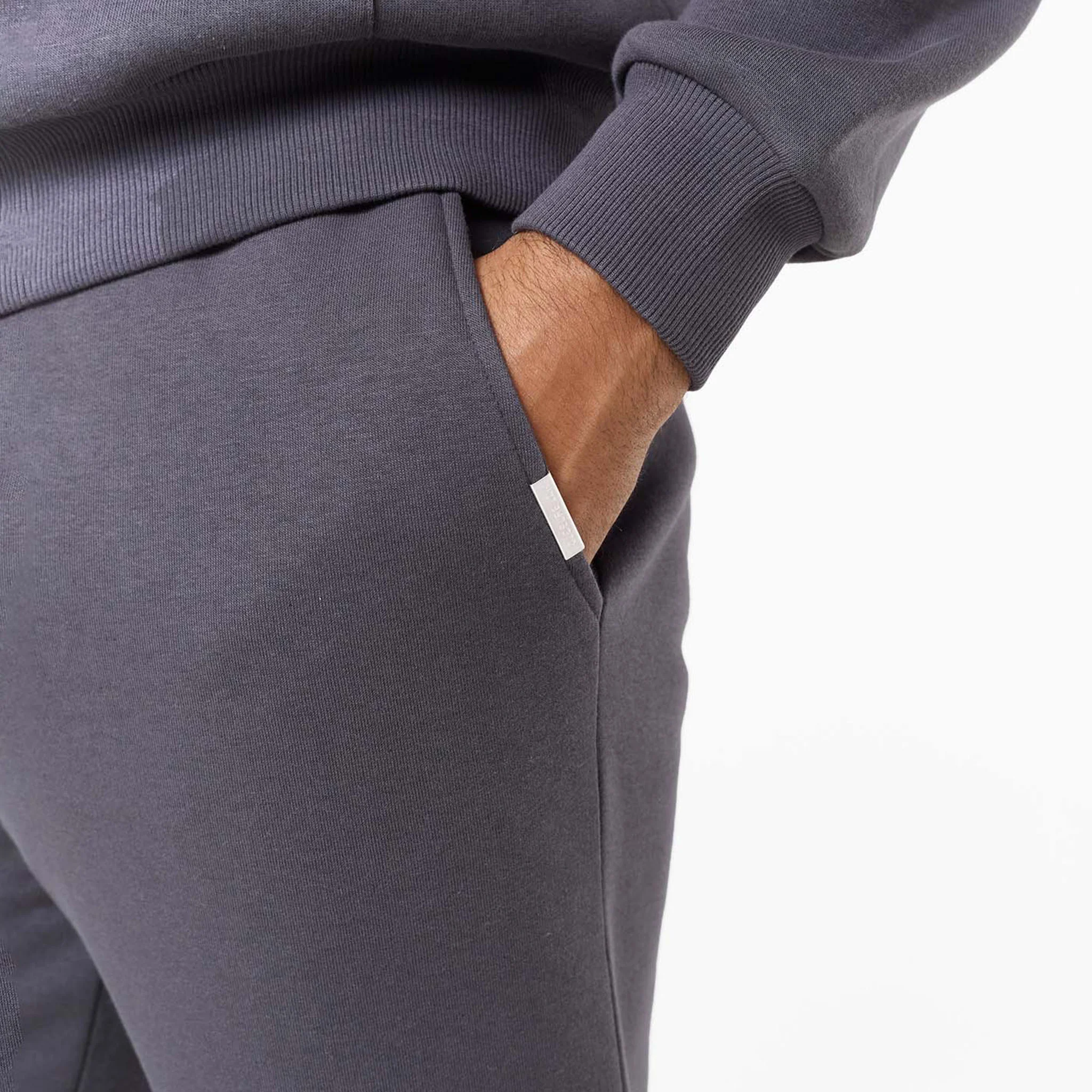 Relaxed Fit Open Hem Jogger | Iron Grey - Image 3
