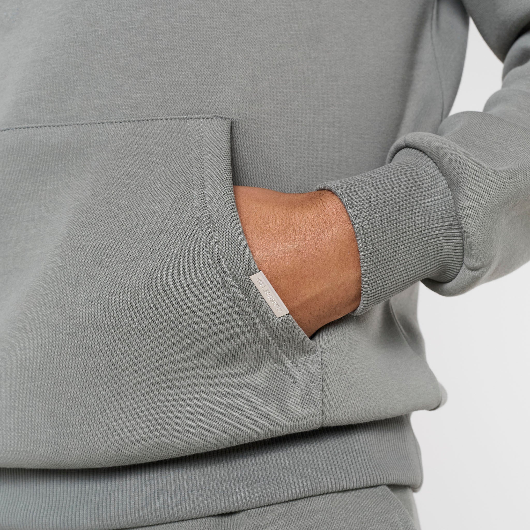 Relaxed Fit Open Hem Tracksuit | Khaki - Image 3