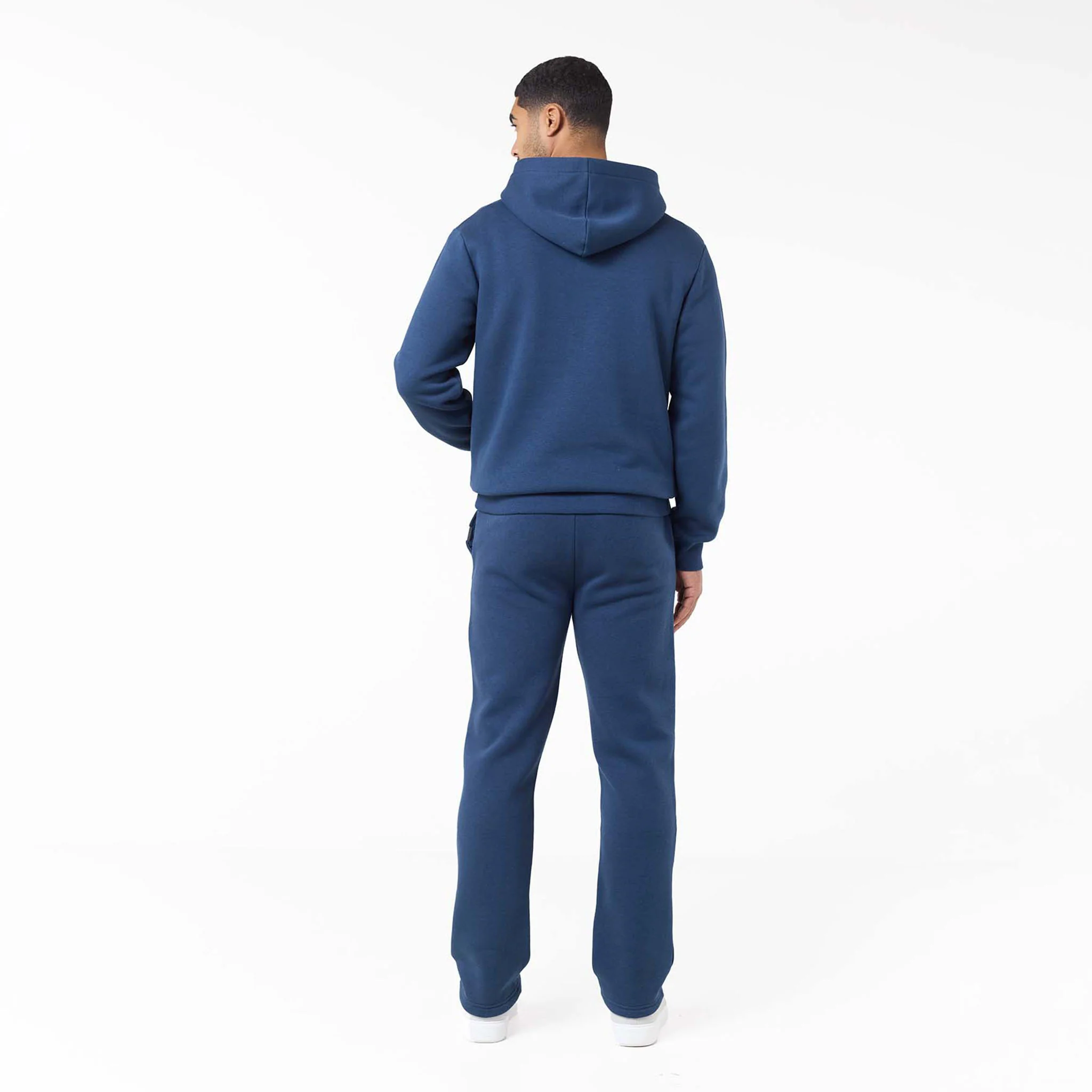 Relaxed Fit Open Hem Tracksuit | Midnight - Image 5