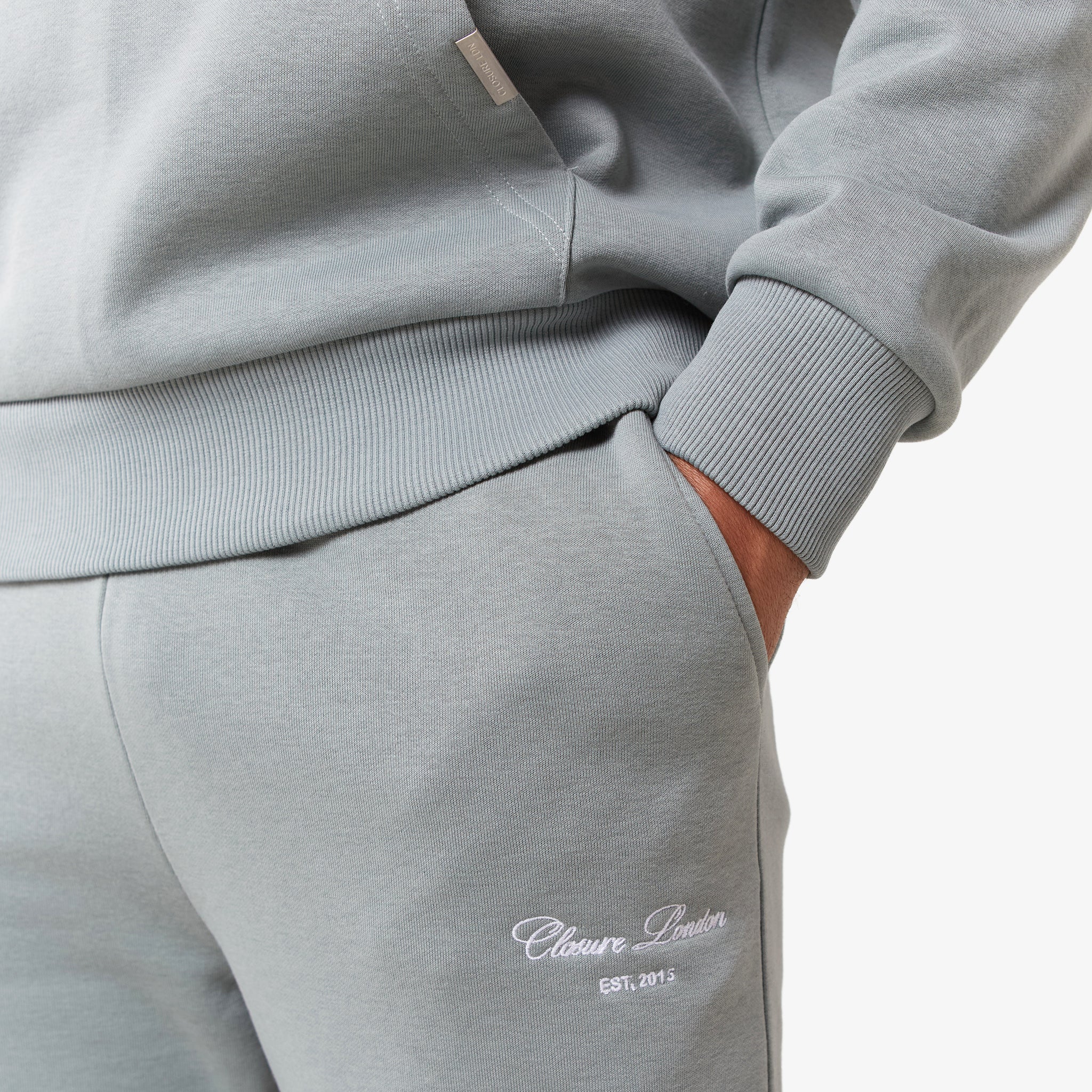 Relaxed Fit Signature Tracksuit | Sage - Image 6