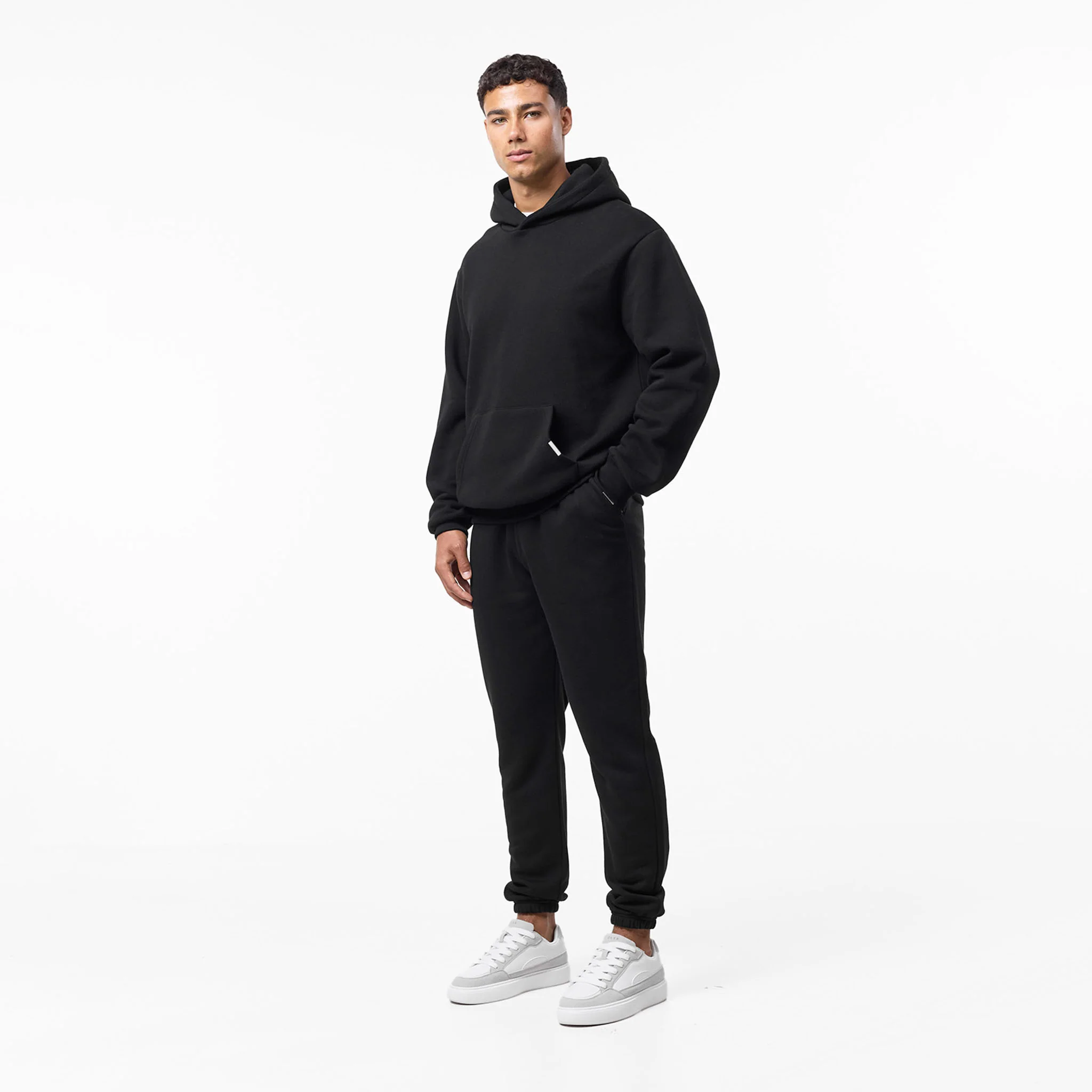 Relaxed Fit Tracksuit | Black
