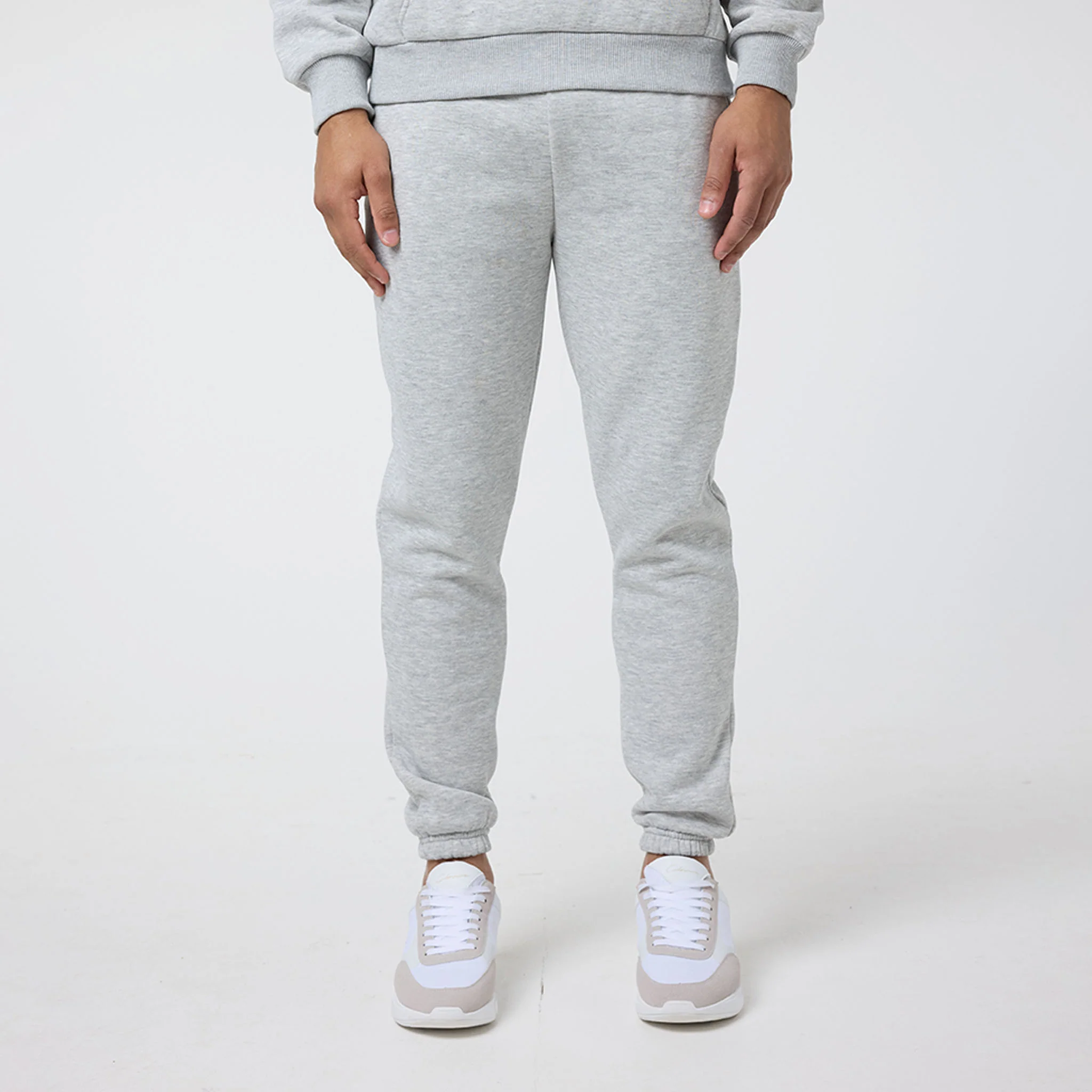 Relaxed Fit Tracksuit | Grey Marl - Image 7