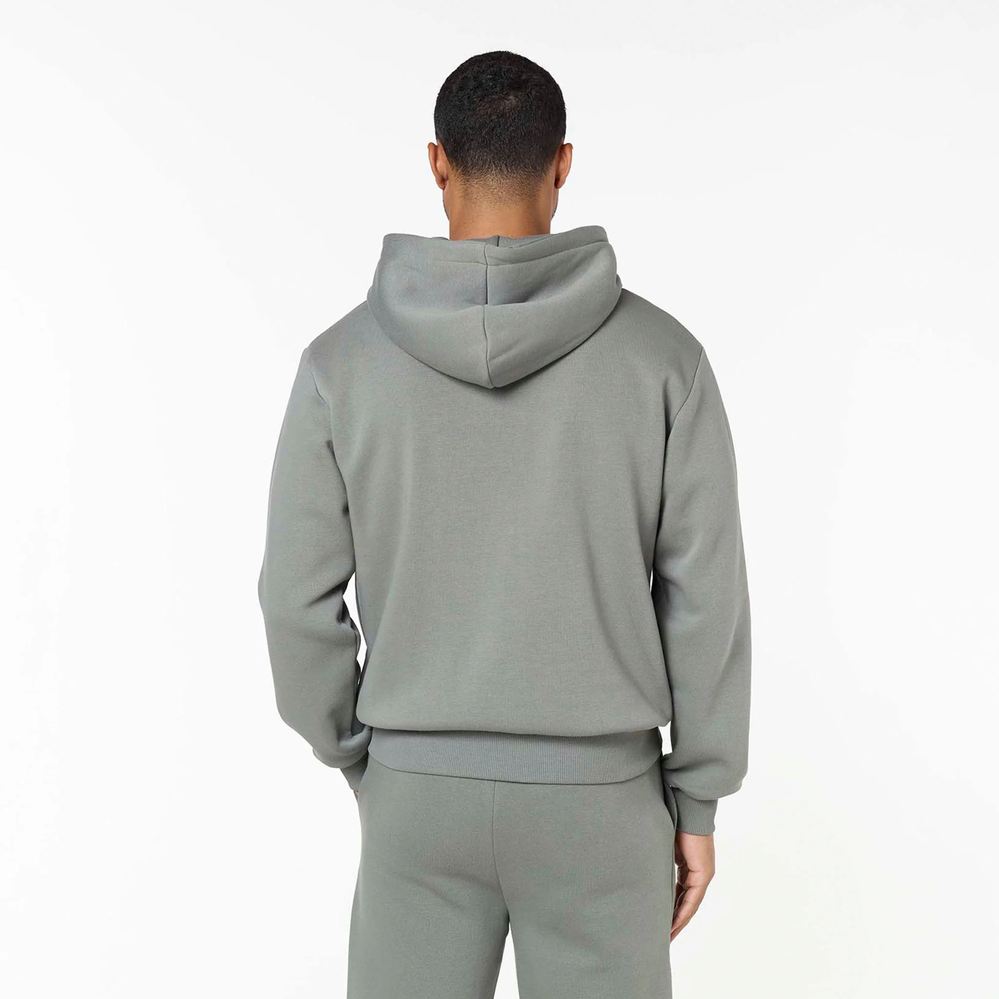 Relaxed Full Zip Hoodie | Khaki - Image 5