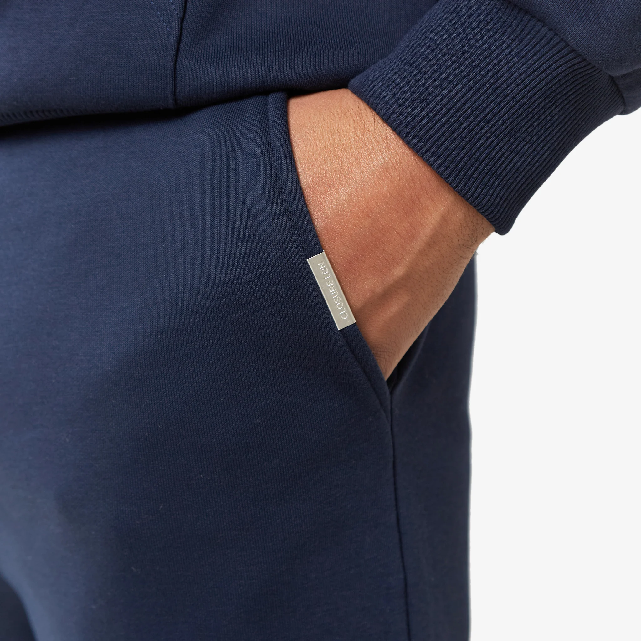 Relaxed Fit Open Hem Jogger | Navy - Image 3