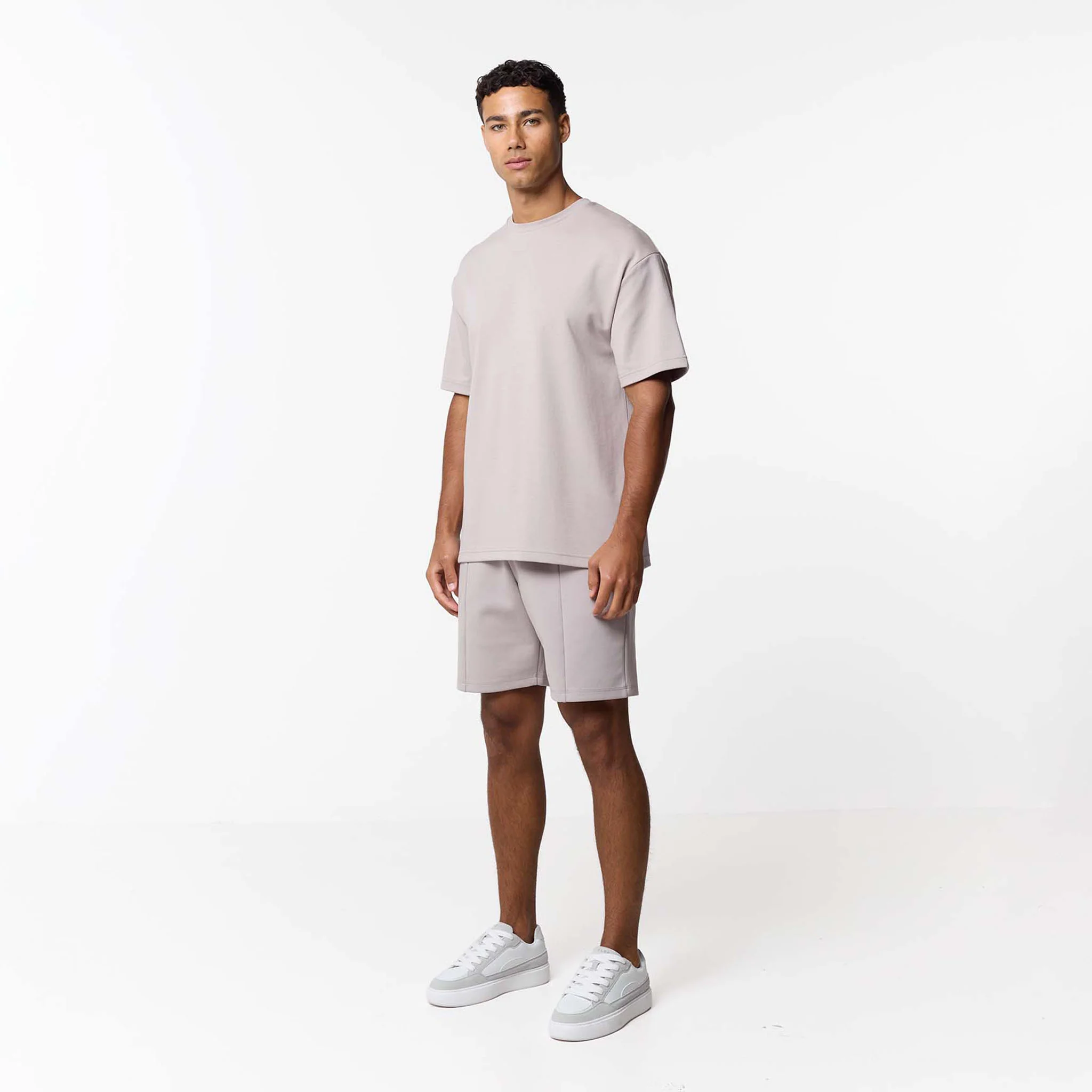 Relaxed Scuba T-Shirt | Stone - Image 2