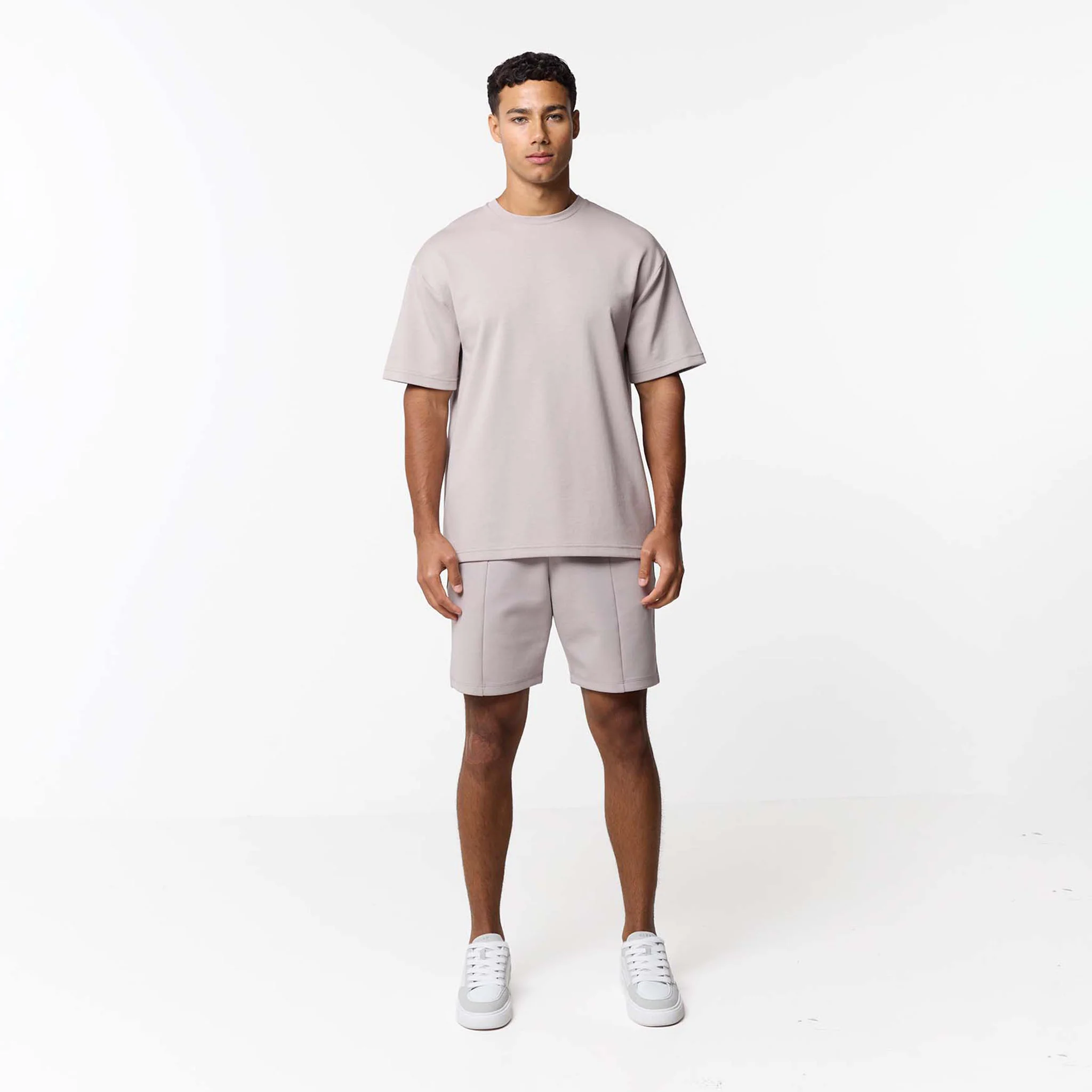 Relaxed Scuba T-Shirt | Stone - Image 4
