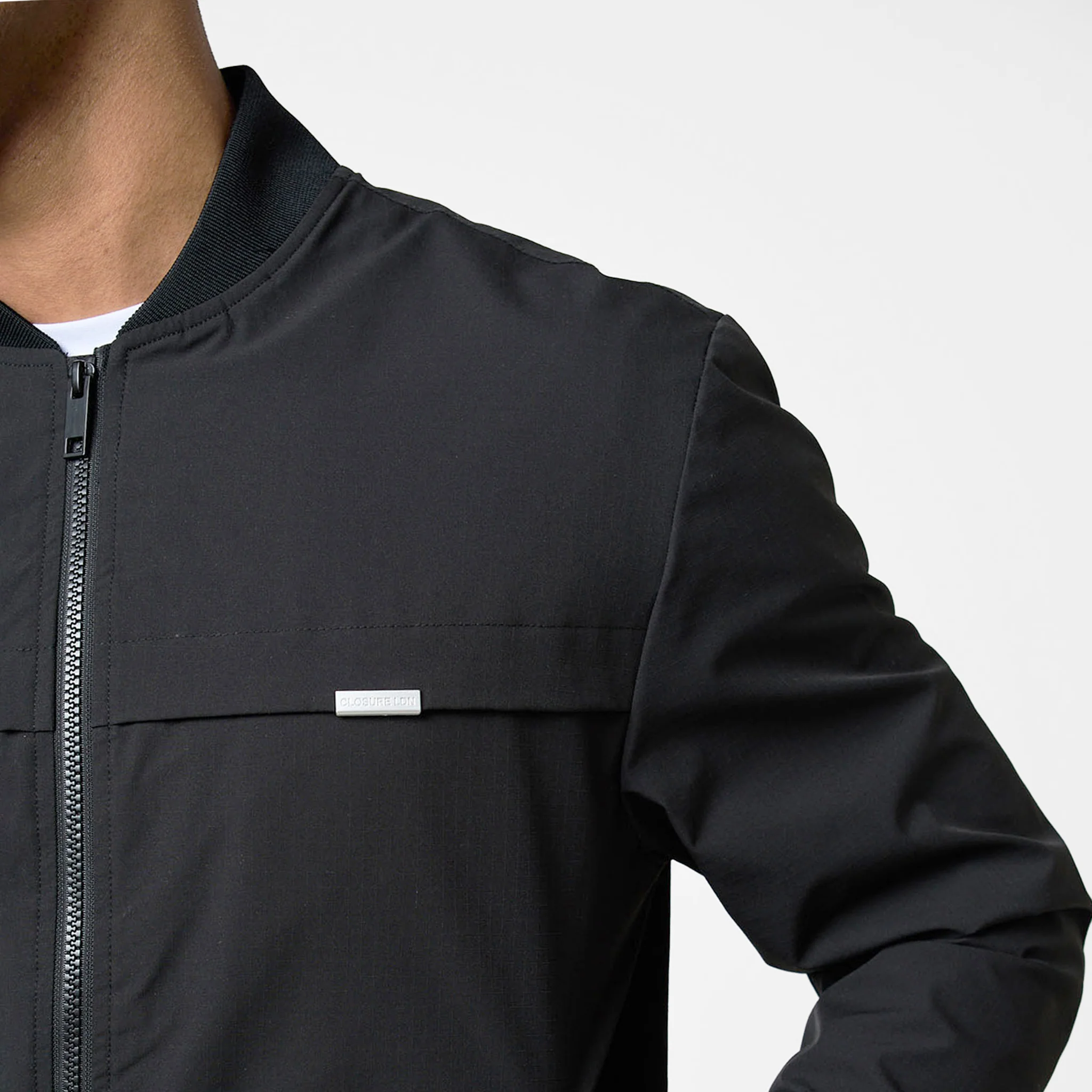 Ripstop Bomber Jacket | Black - Image 3