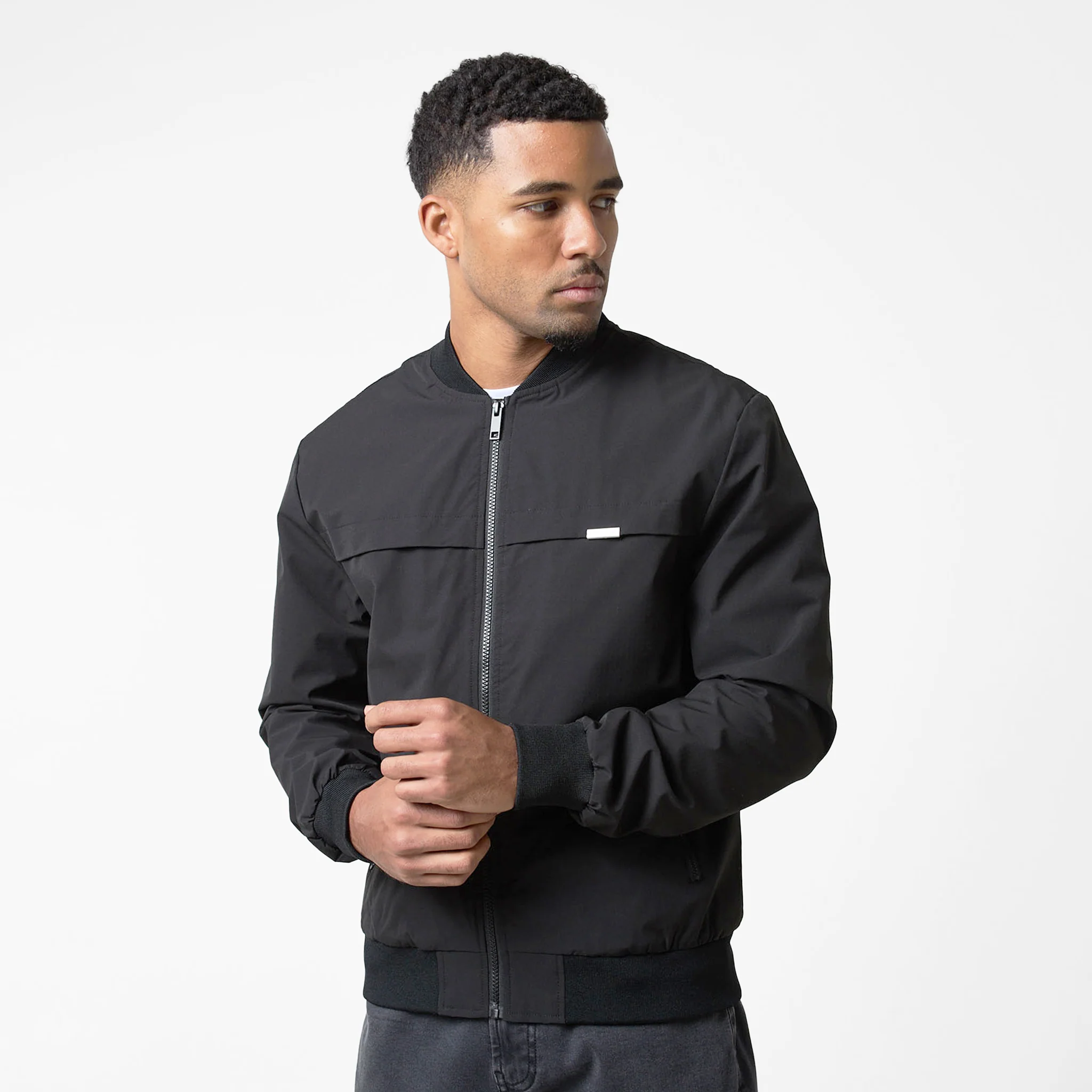 Ripstop Bomber Jacket | Black - Image 5