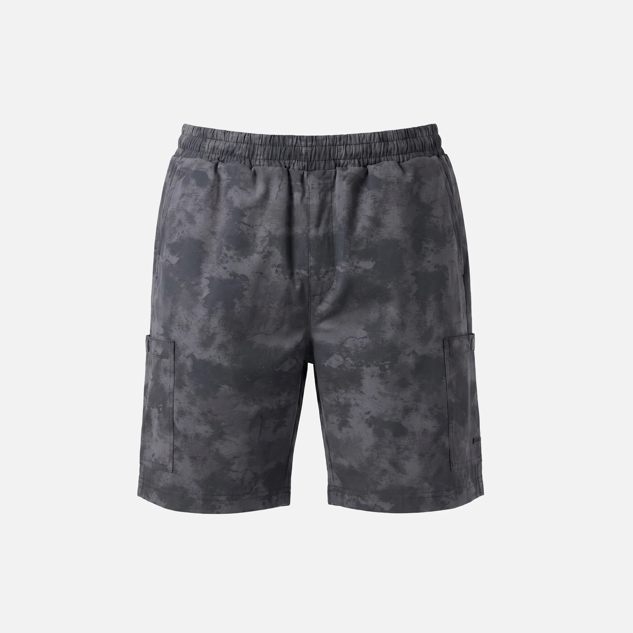 Ripstop Camo Cargo Short | Black - Image 11