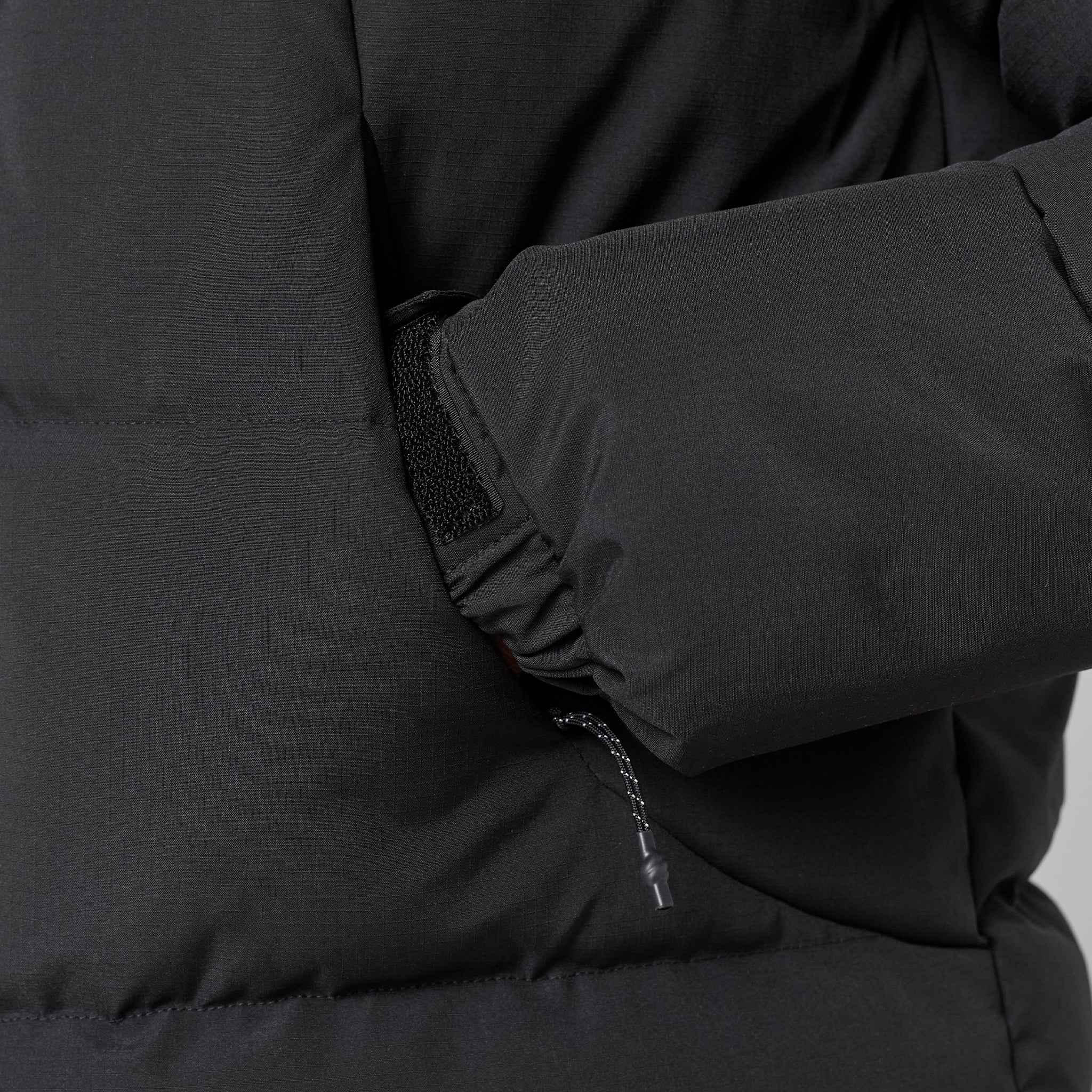 Ripstop Racer Puffer Jacket | Black - Image 8