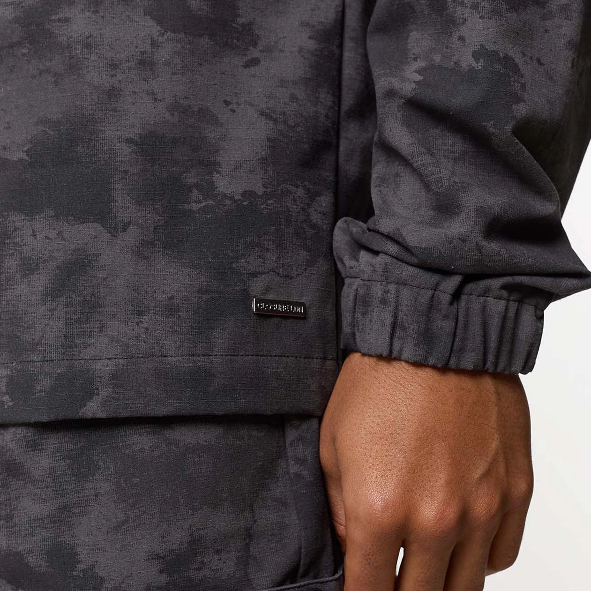Ripstop Utility Overshirt | Black Camo - Image 5