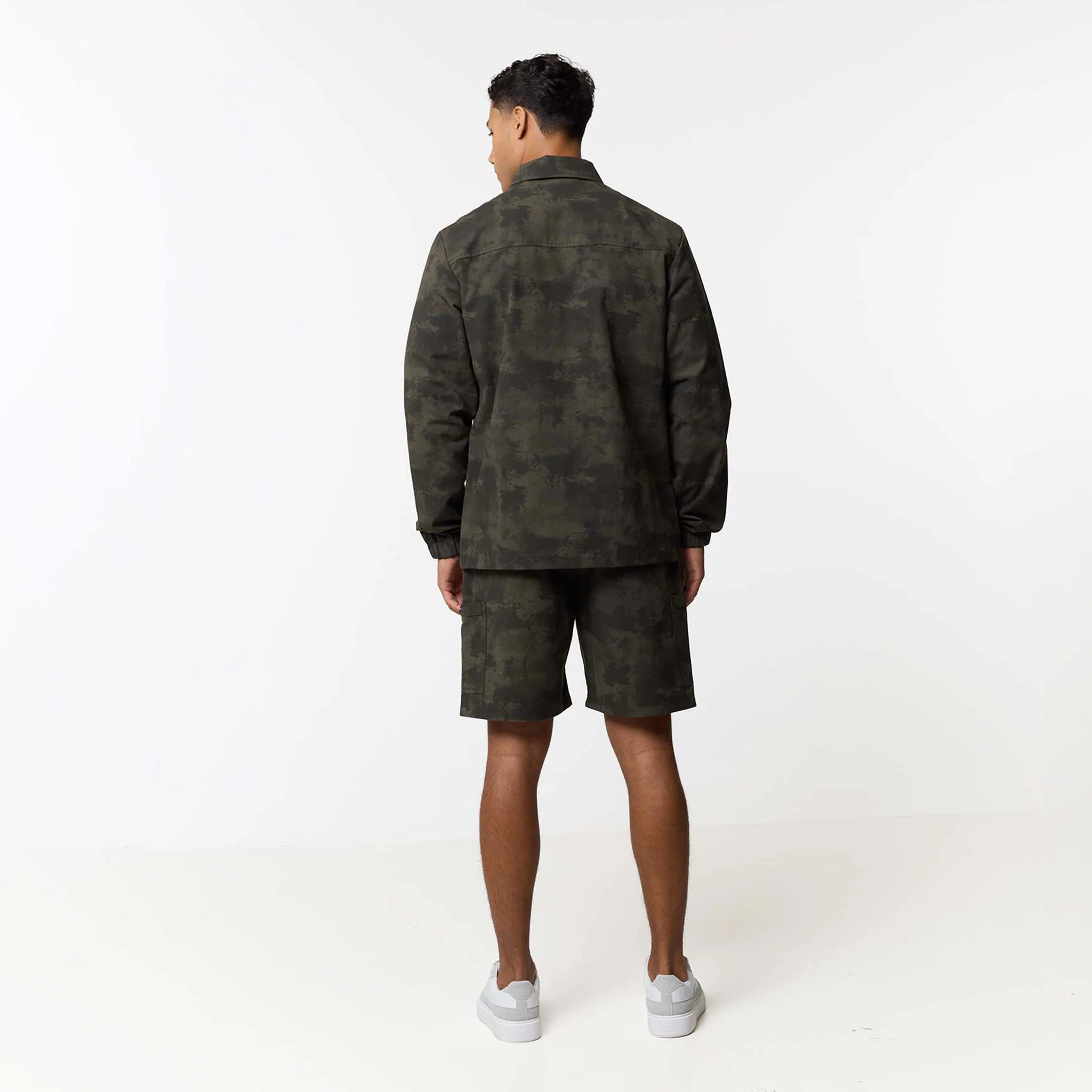 Ripstop Utility Overshirt | Khaki Camo - Image 10
