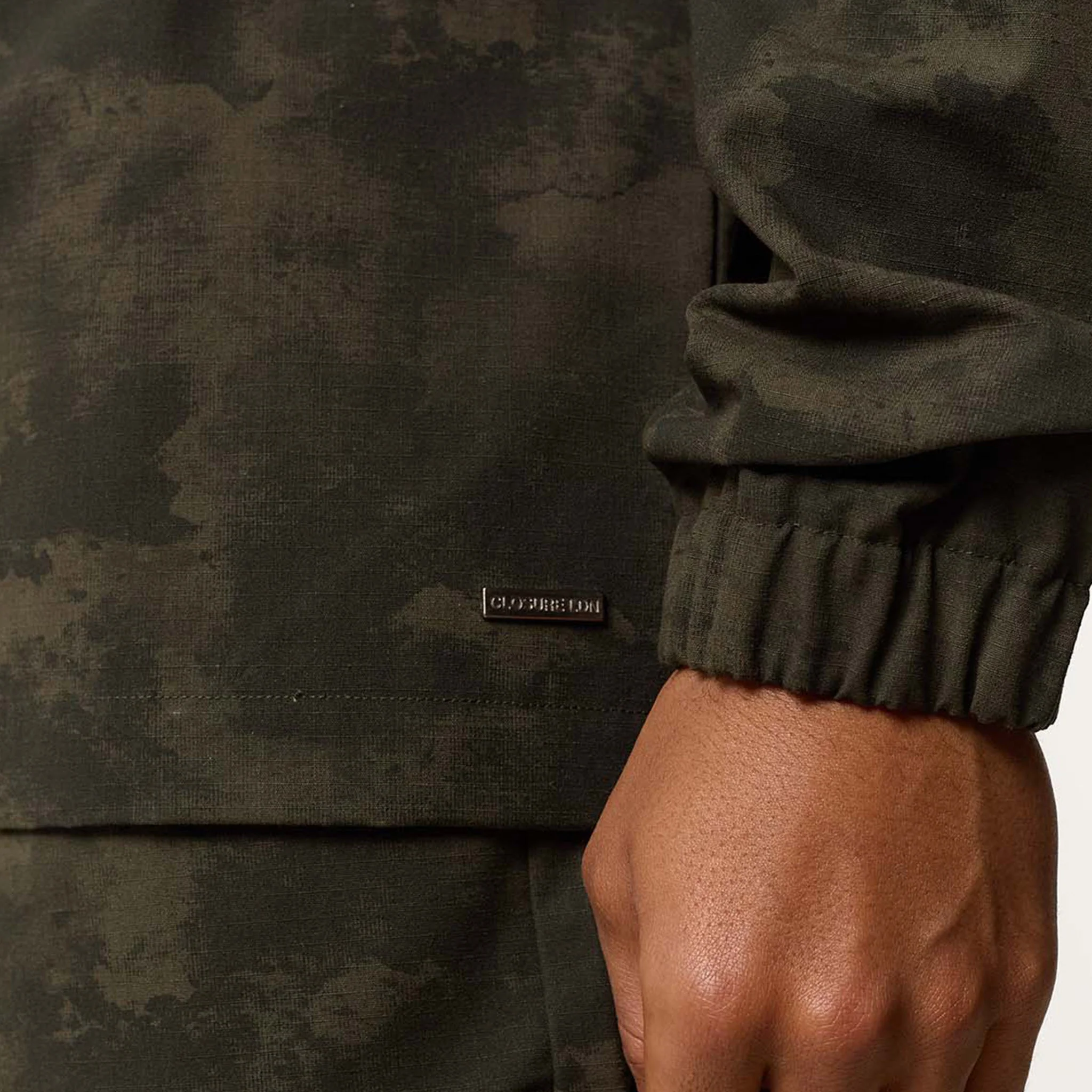 Ripstop Utility Overshirt | Khaki Camo - Image 7