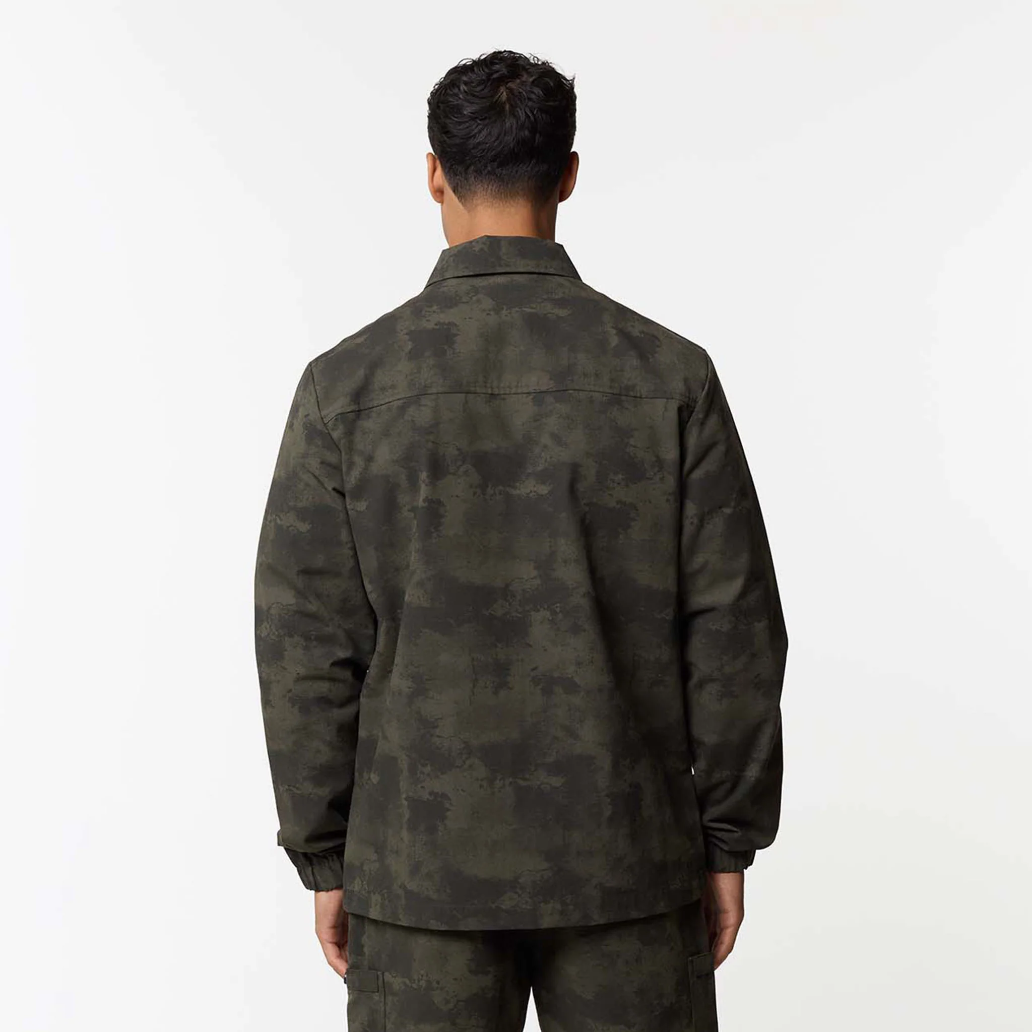 Ripstop Utility Overshirt | Khaki Camo - Image 9